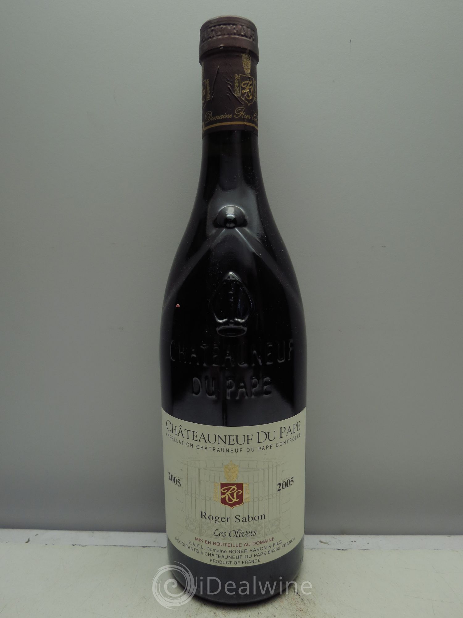 Châteauneuf-du-Pape Les Olivets 2005 - Posten von 1 Flasche - 0