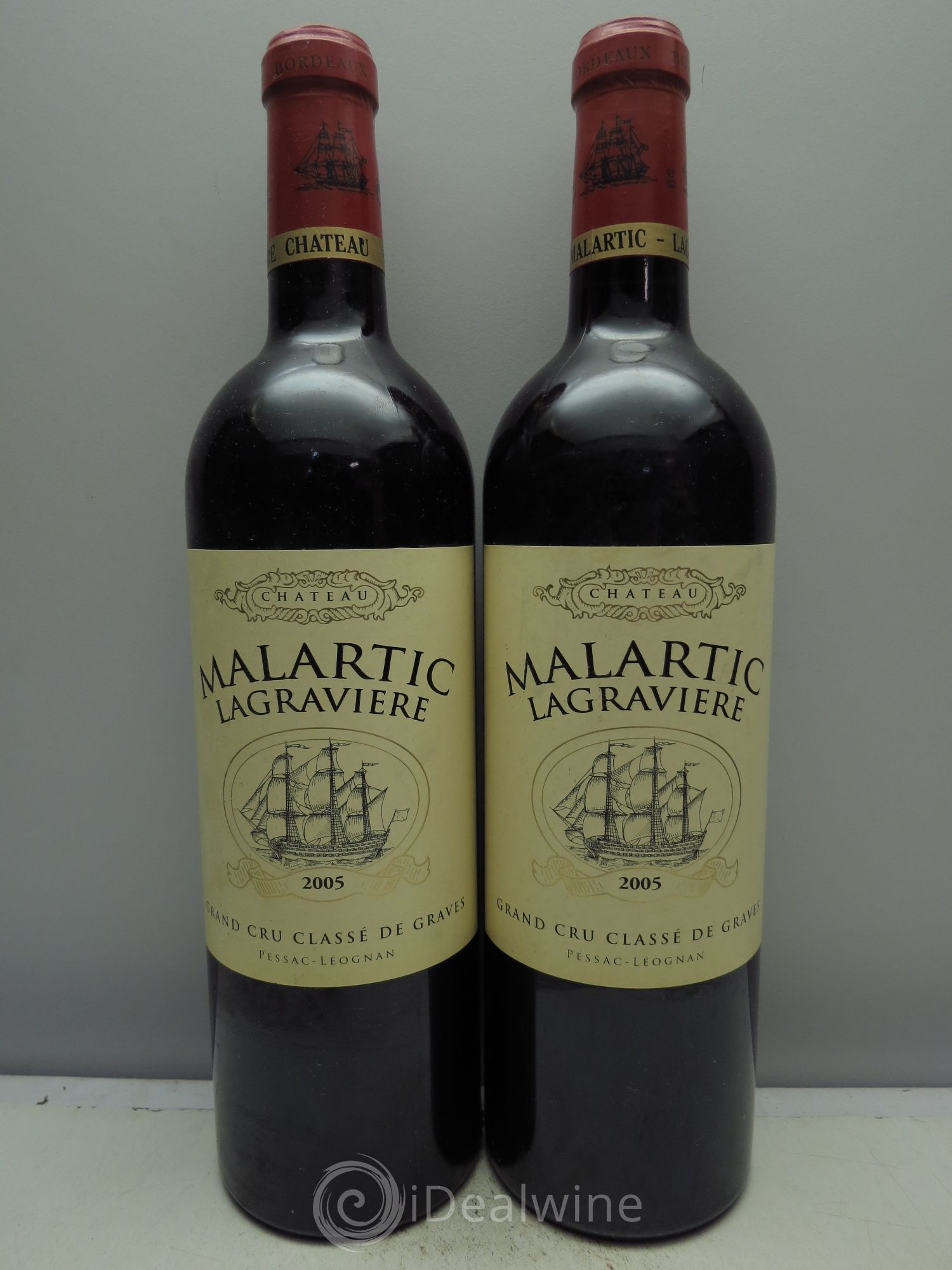 Château Malartic-Lagravière Cru Classé de Graves 2005 - Lot de 2 bouteilles - 0