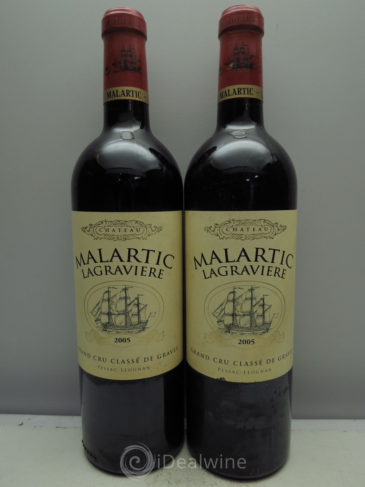 Château Malartic-Lagravière Cru Classé de Graves 2005 - Lot de 2 bouteilles - 0
