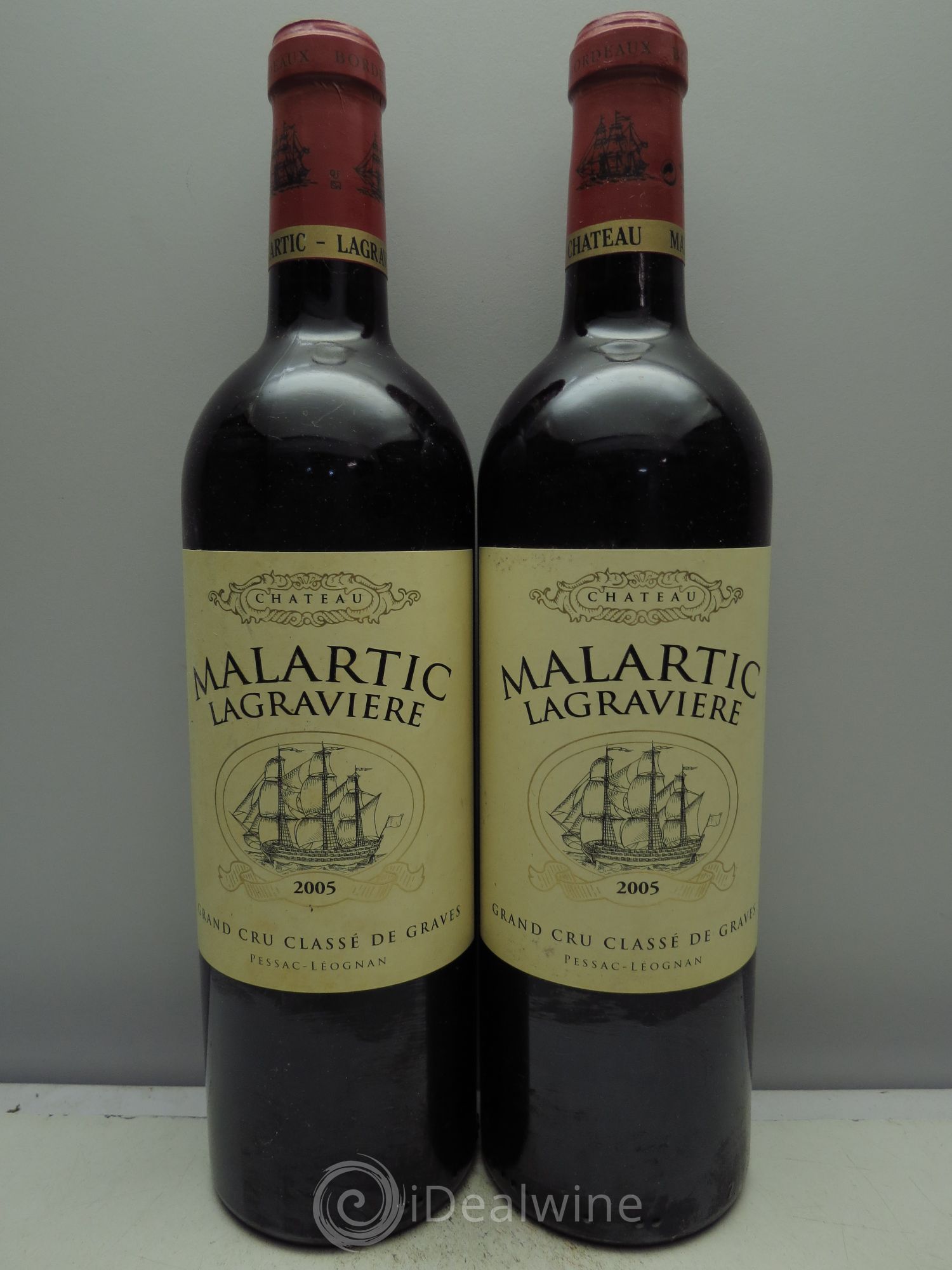 Château Malartic-Lagravière Cru Classé de Graves 2005 - Lot de 2 bouteilles - 0
