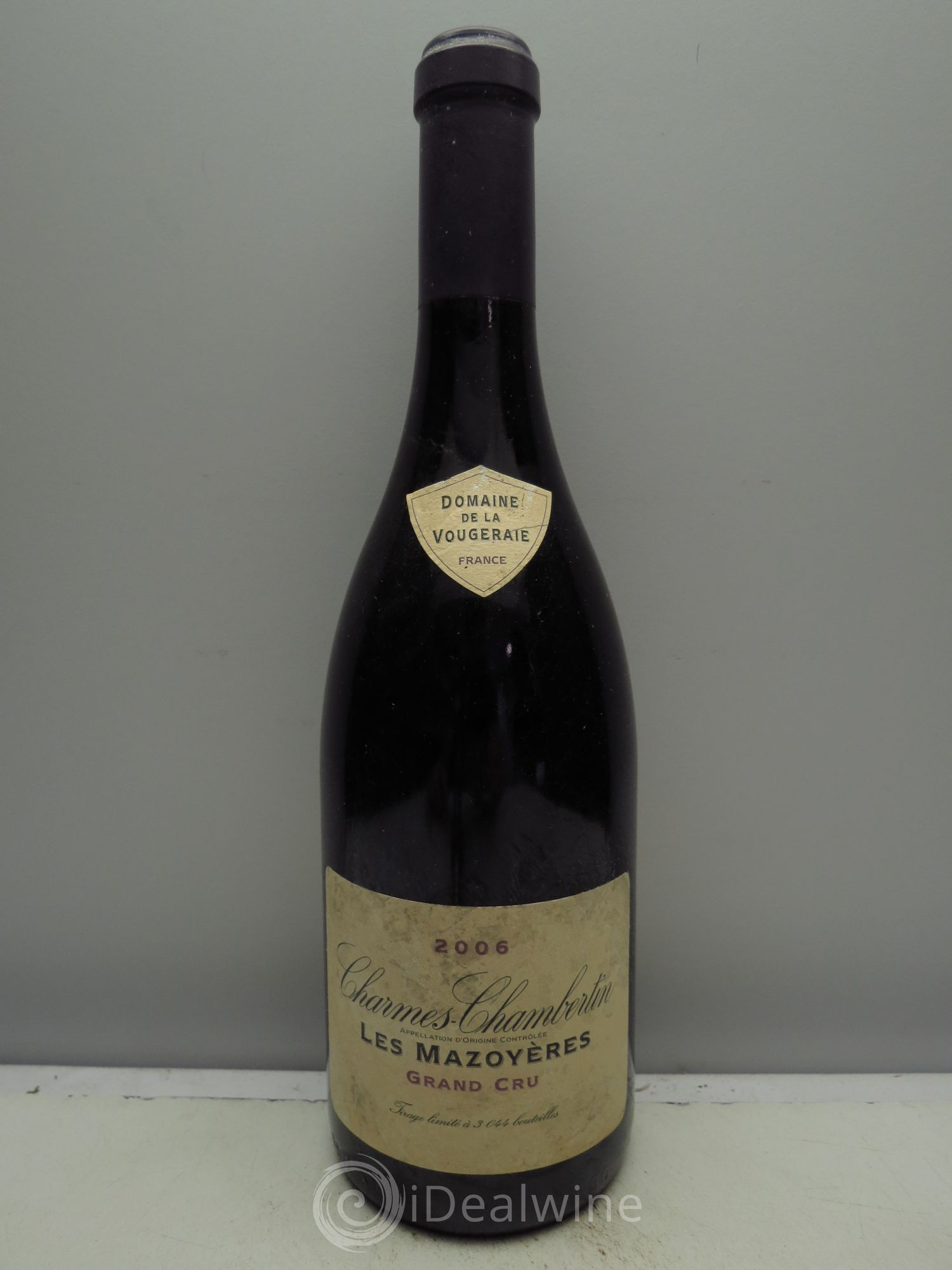 Charmes-Chambertin Grand Cru Les Mazoyères - Domaine de la Vougeraie 2006 - Posten von 1 Flasche - 0