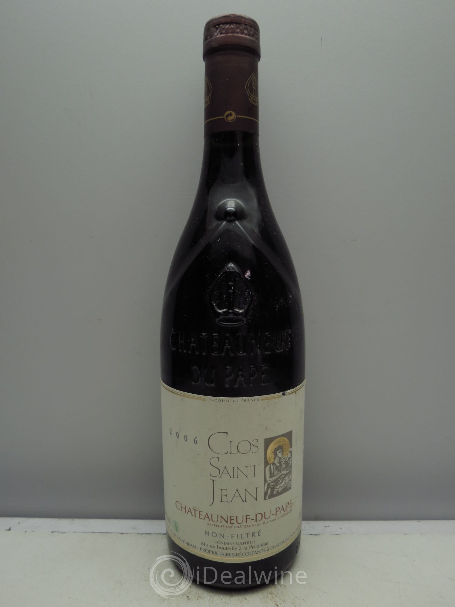 Châteauneuf-du-Pape Clos Saint-Jean Pascal et Vincent Maurel 2006 - Lot de 1 bouteille - 0