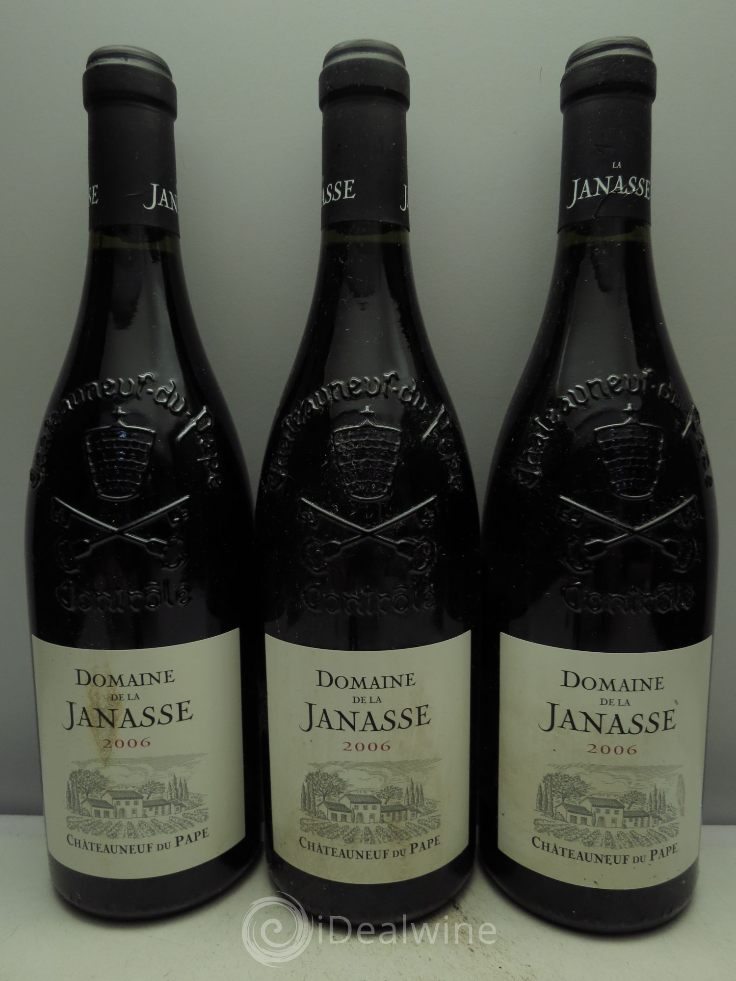 Châteauneuf-du-Pape La Janasse (Domaine de) 2006 - Lot de 3 bouteilles - 0