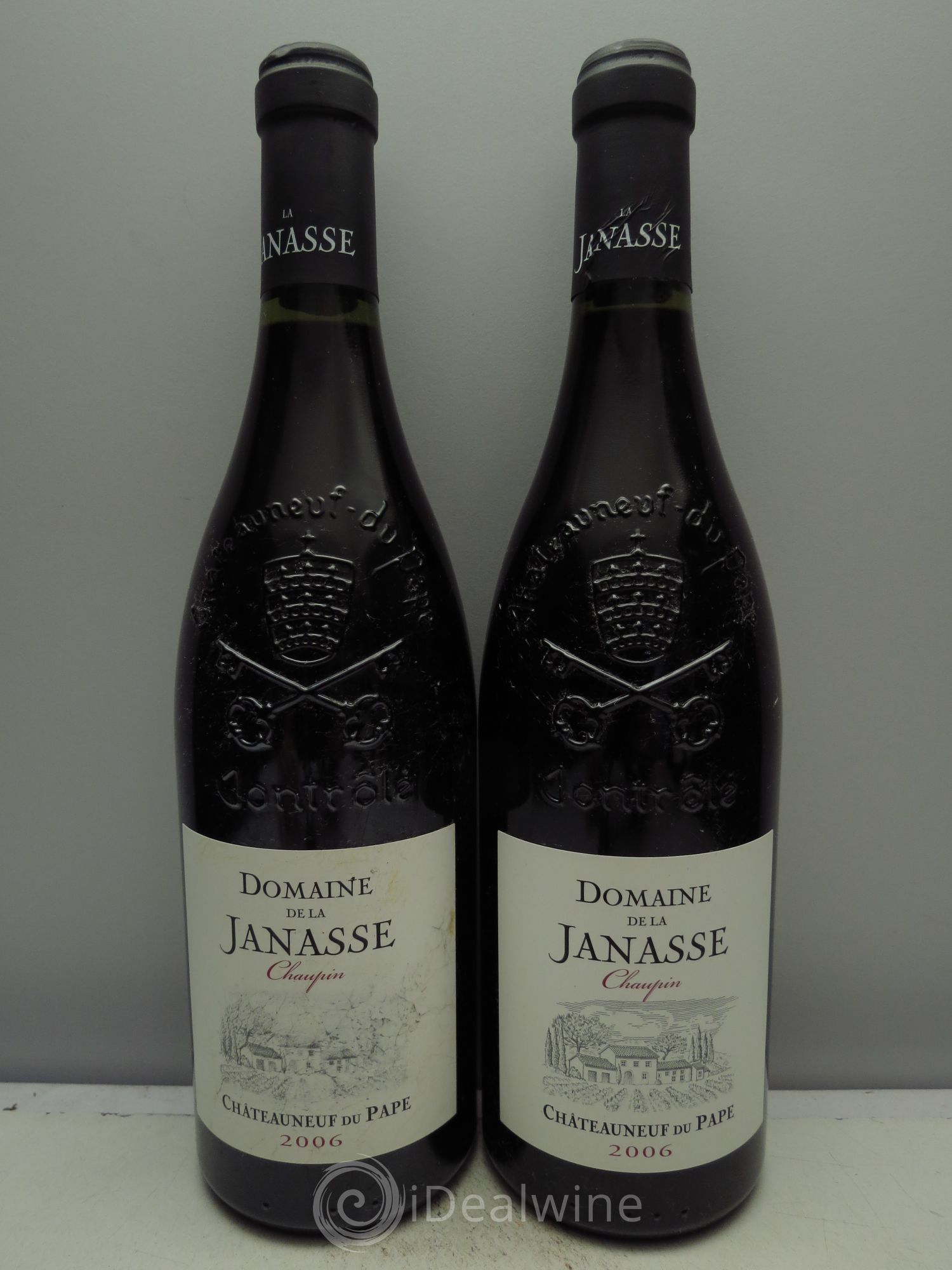 Châteauneuf-du-Pape Cuvée Chaupin La Janasse (Domaine de) 2006 - Lot de 2 bouteilles - 0