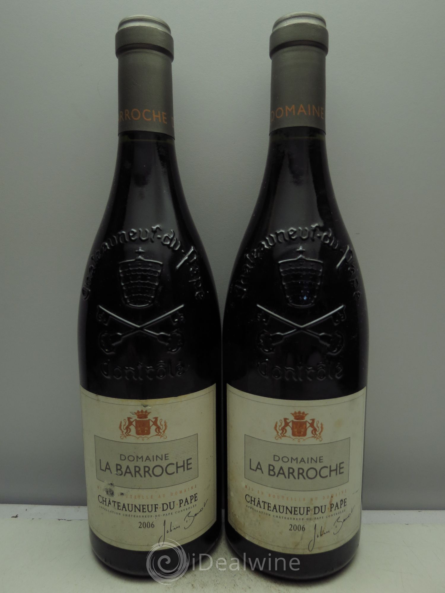Châteauneuf-du-Pape La Barroche - Domaine de la Barroche 2006 - Posten von 2 Flaschen - 0