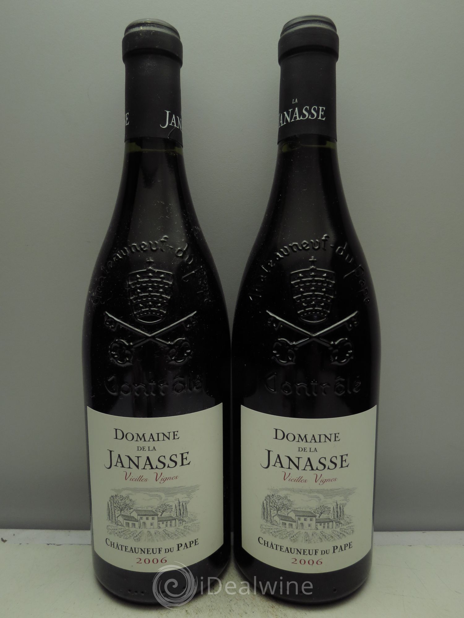 Châteauneuf-du-Pape Cuvée Vieilles Vignes La Janasse (Domaine de) 2006 - Lot de 2 bouteilles - 0