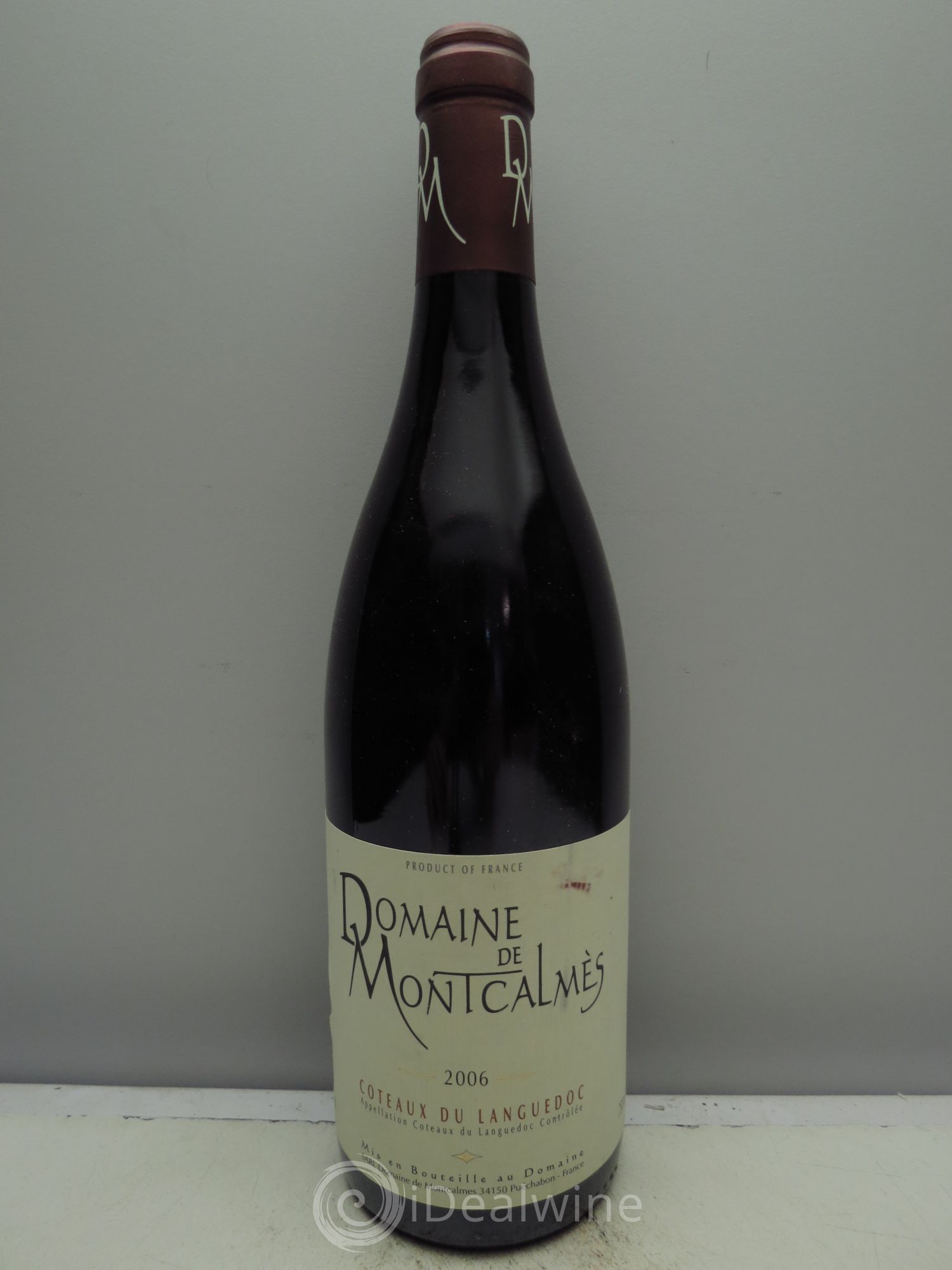 Terrasses du Larzac Domaine de Montcalmès Frédéric Pourtalié 2006 - Lot de 1 bouteille - 0