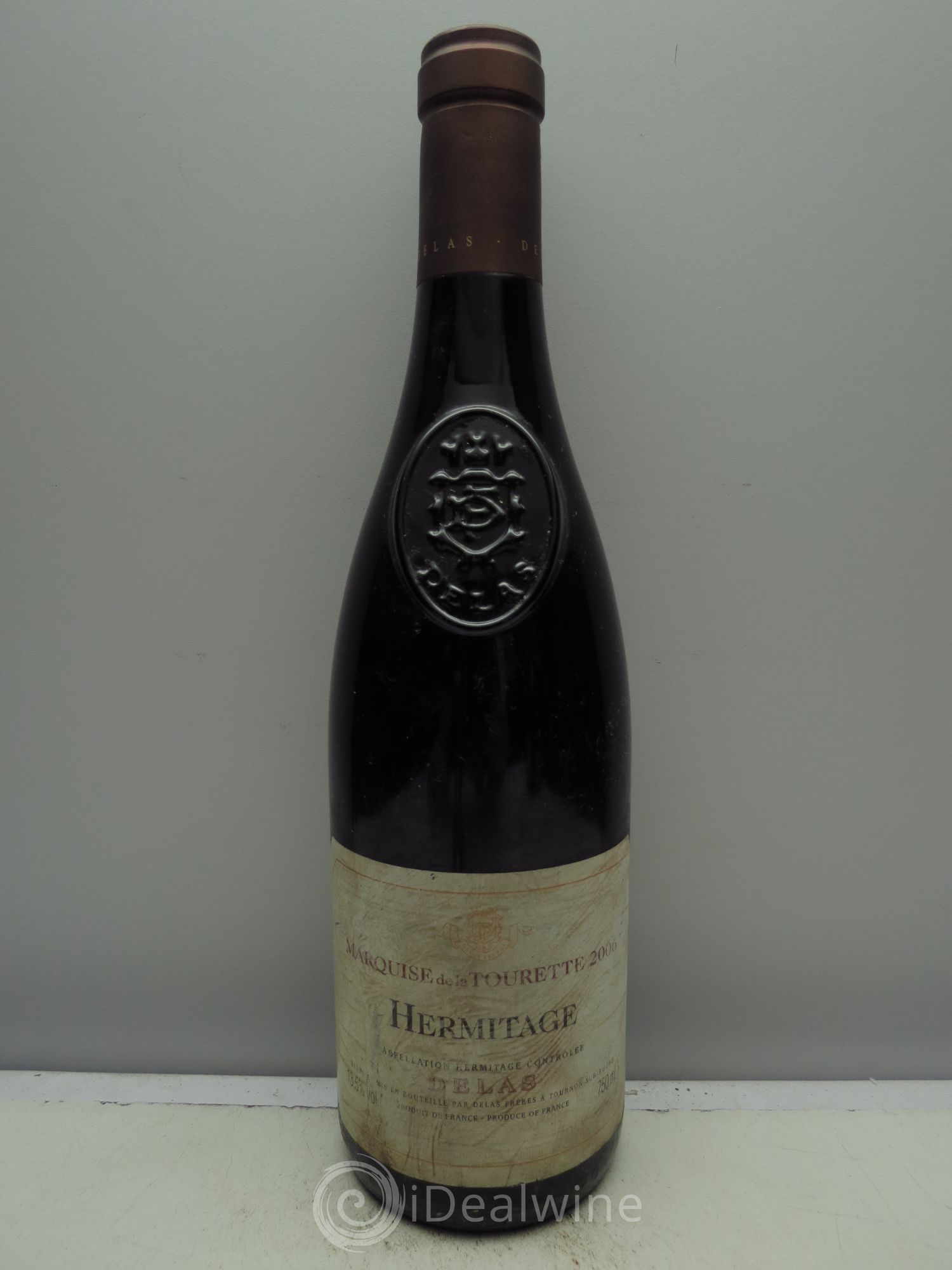 Hermitage Marquise de la Tourette Delas Frères 2006 - Lot de 1 bouteille - 0