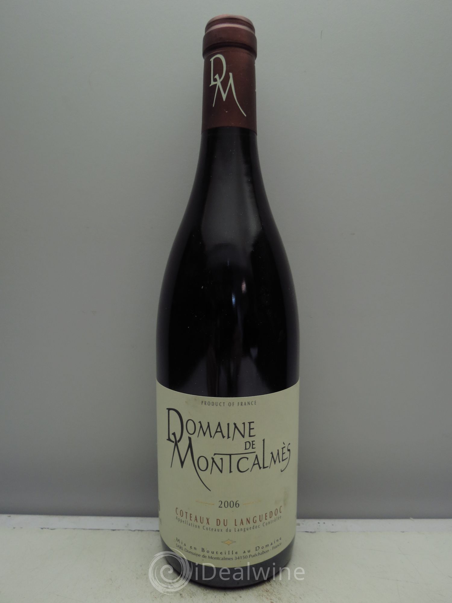 Terrasses du Larzac Domaine de Montcalmès Frédéric Pourtalié 2006 - Lot de 1 bouteille - 0