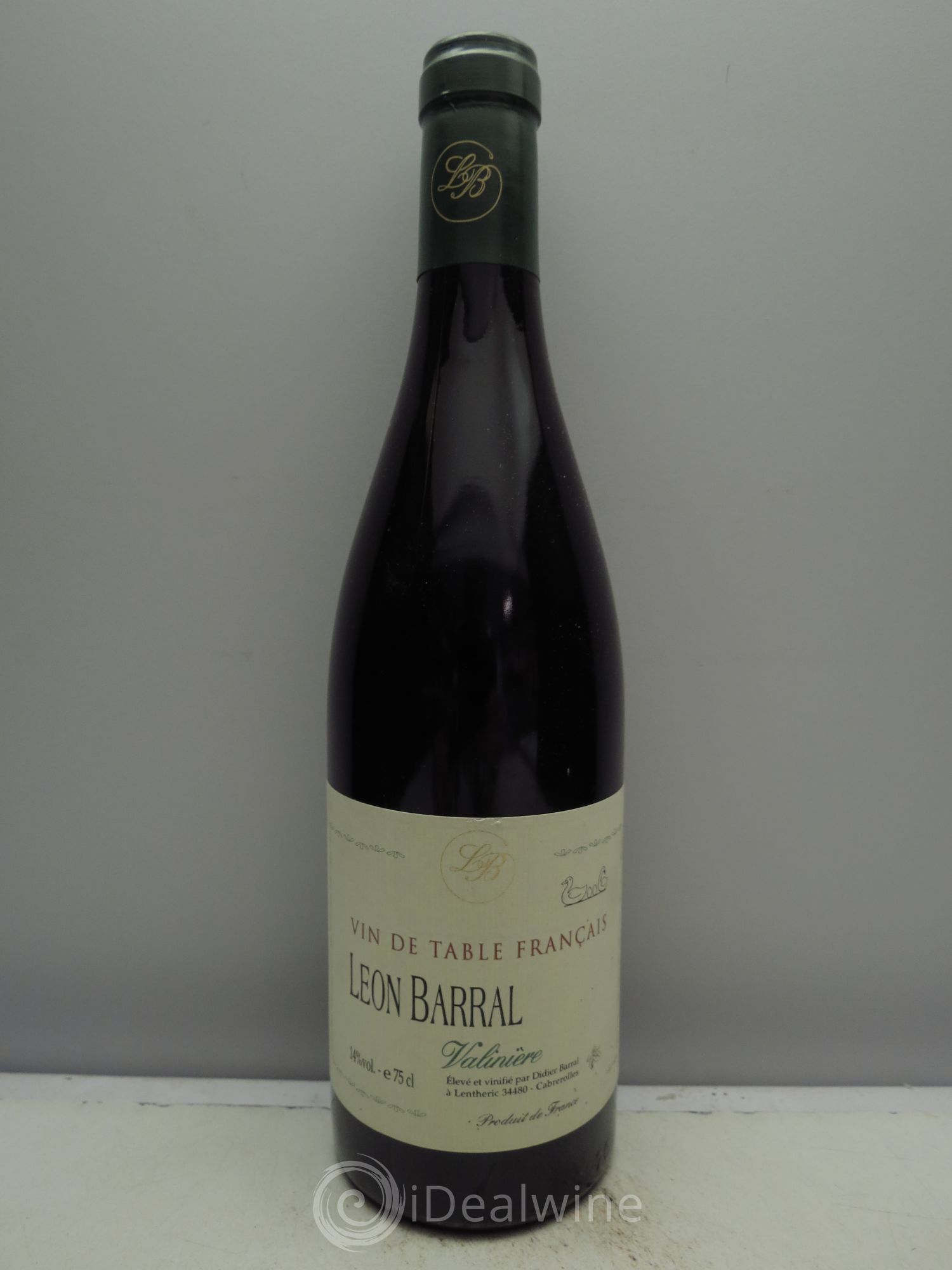 Vin de table Valinière Léon Barral 2006 - Posten von 1 Flasche - 0