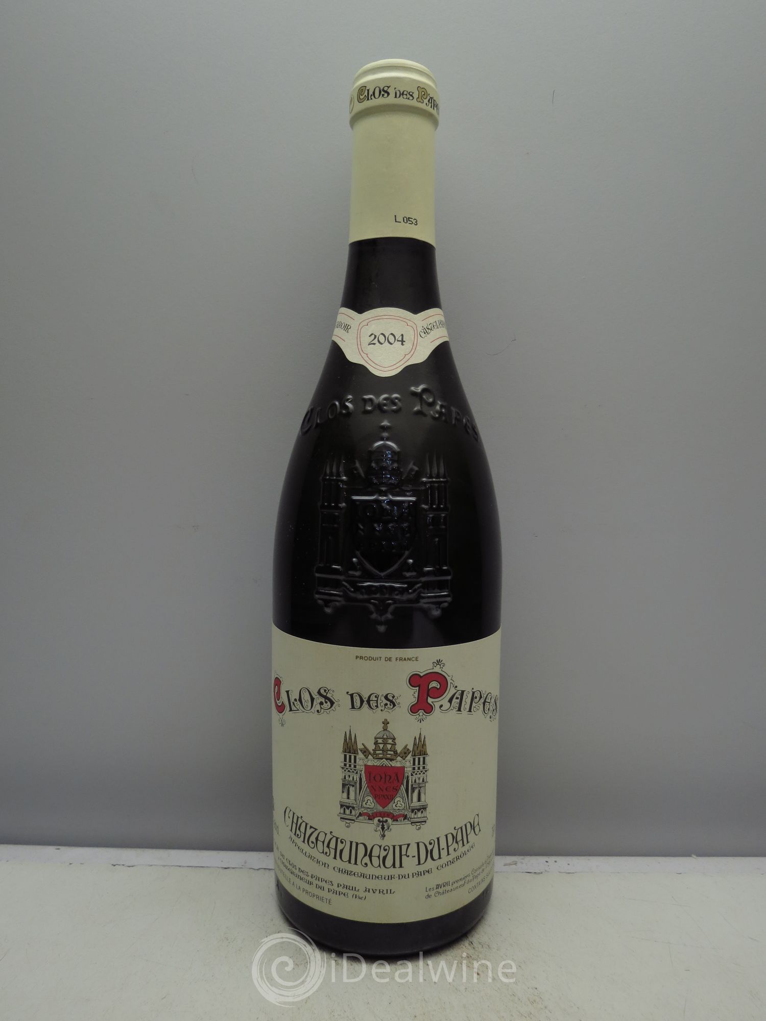 Châteauneuf-du-Pape Clos des Papes - Paul Avril 2004 - Posten von 1 Flasche - 0