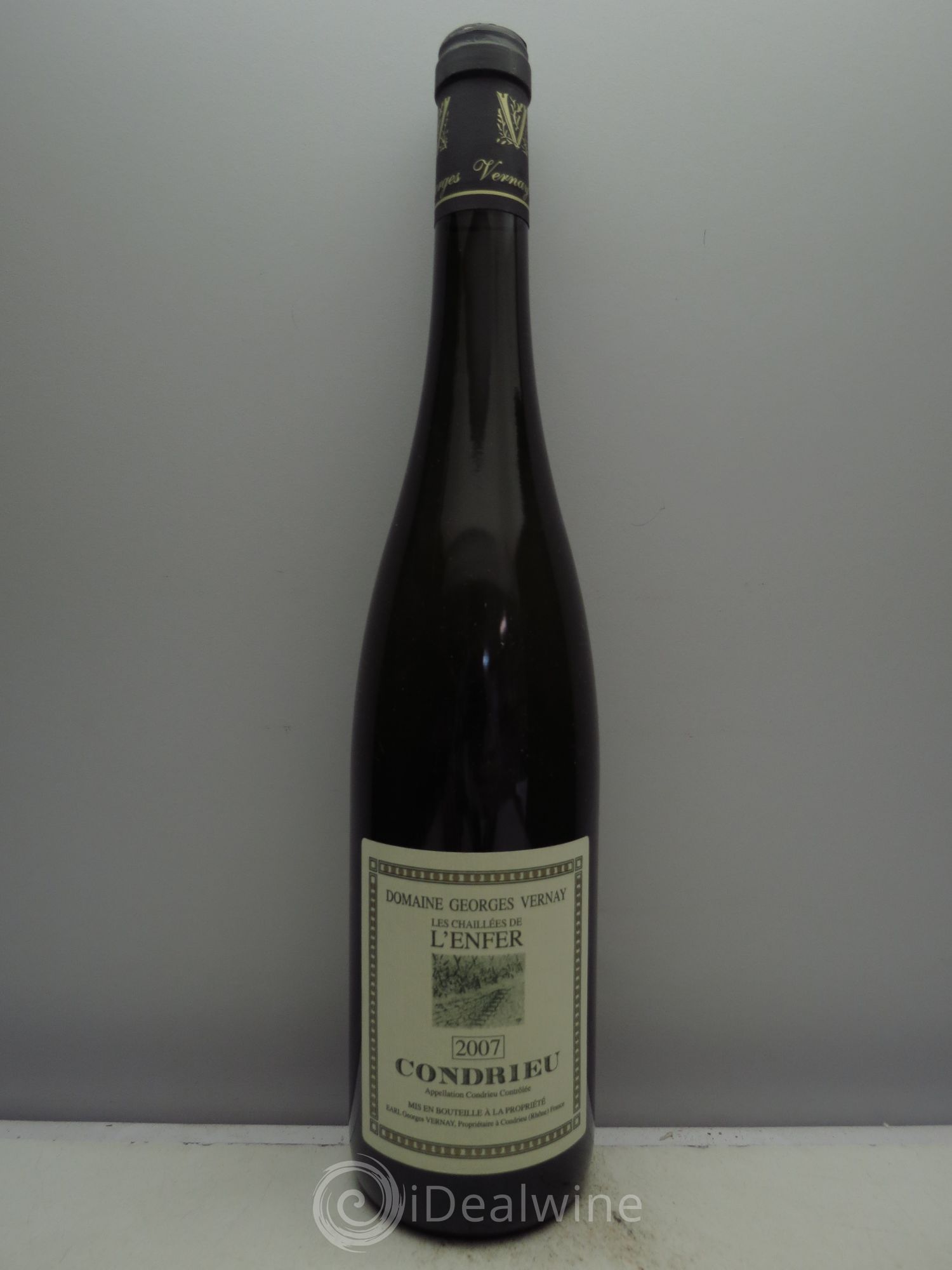 Condrieu Les Chaillées de l'Enfer Georges Vernay 2007 - Lot de 1 bouteille - 0