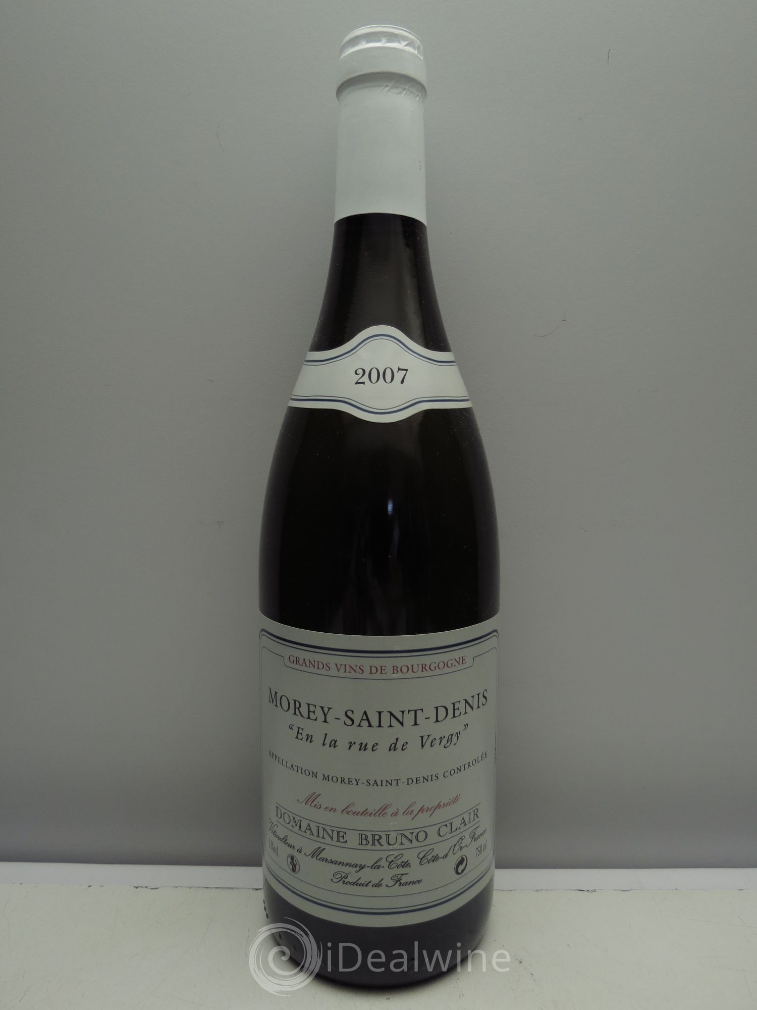 Morey-Saint-Denis En La Rue de Vergy Domaine Bruno Clair 2007 - Posten von 6 Flaschen - 0