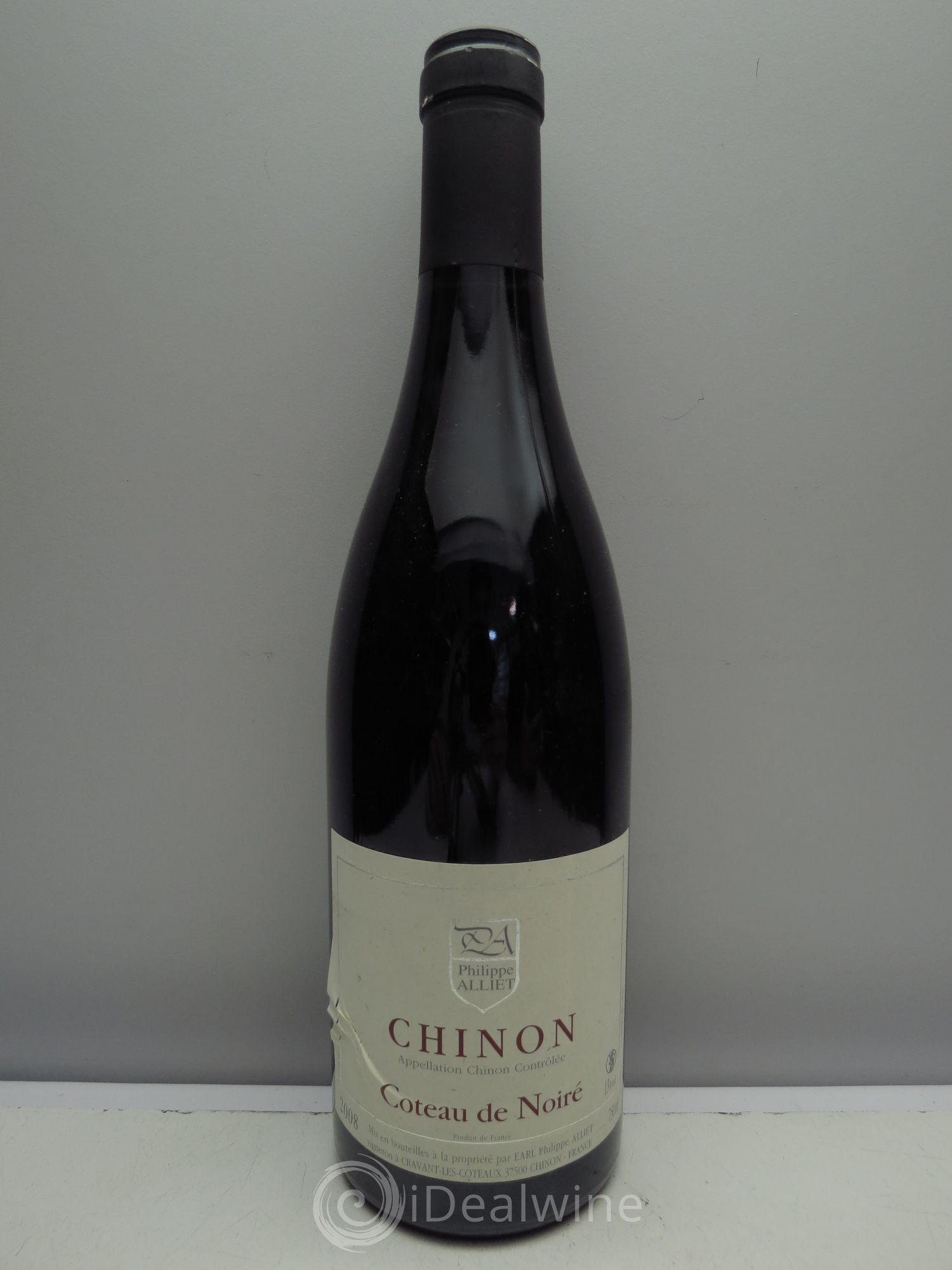 Chinon Coteau de Noiré Philippe Alliet 2008 - Lot de 1 bouteille - 0