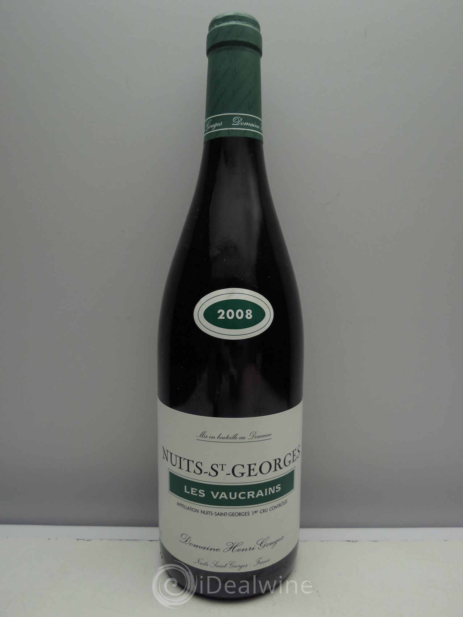 Nuits-Saint-Georges 1er Cru Les Vaucrains Henri Gouges 2008 - Posten von 1 Flasche - 0