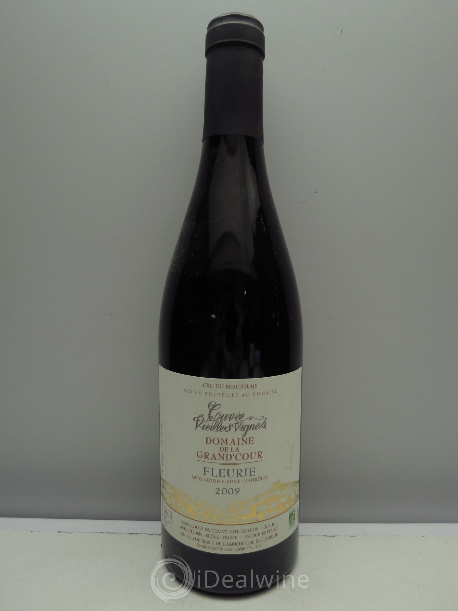 Fleurie Vieilles Vignes - Domaine de la Grand Cour 2009 - Posten von 1 Flasche - 0