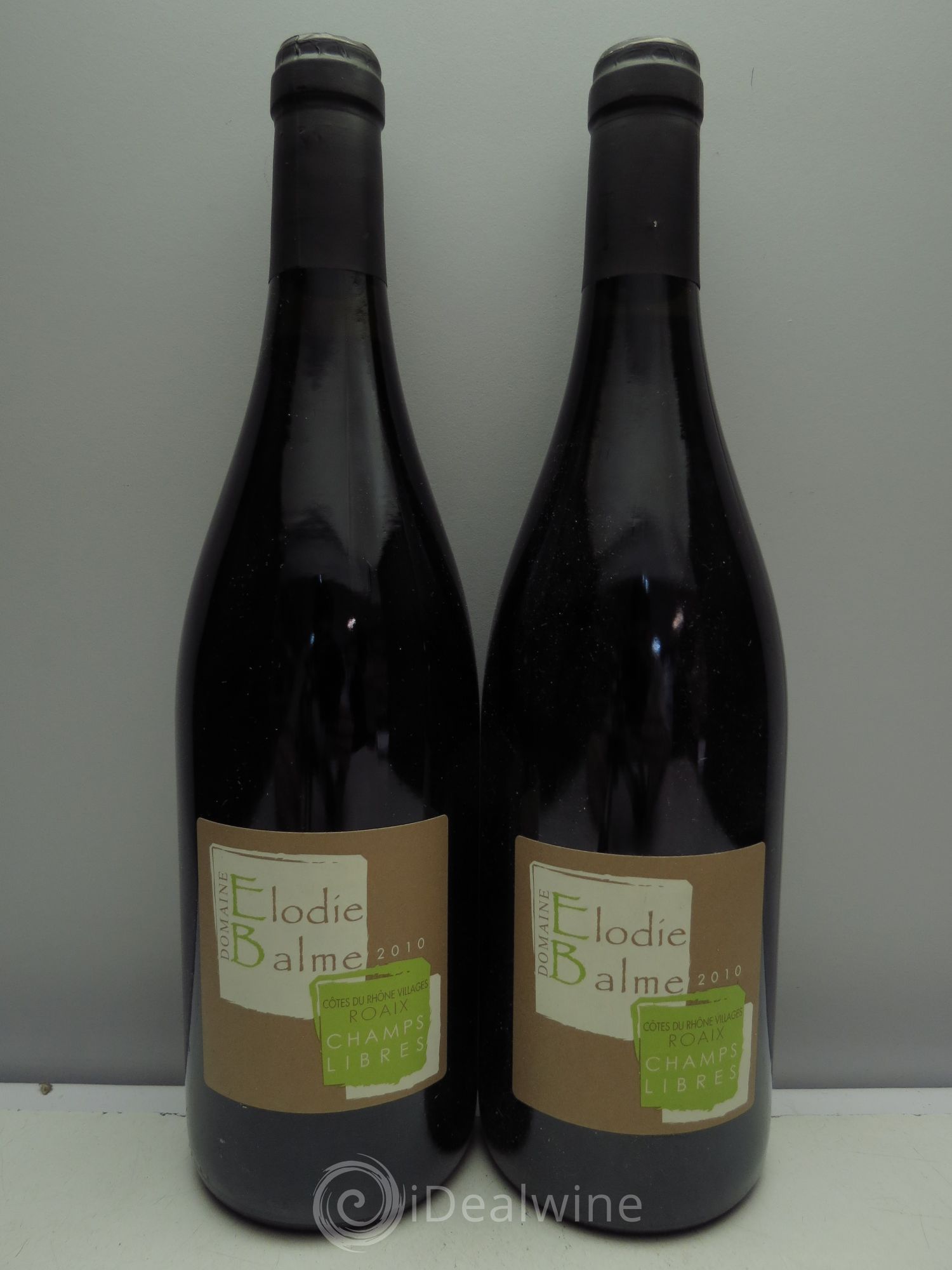 Côtes-du-Rhône Roaix Domaine Elodie Balme 2010 - Posten von 2 Flaschen - 0