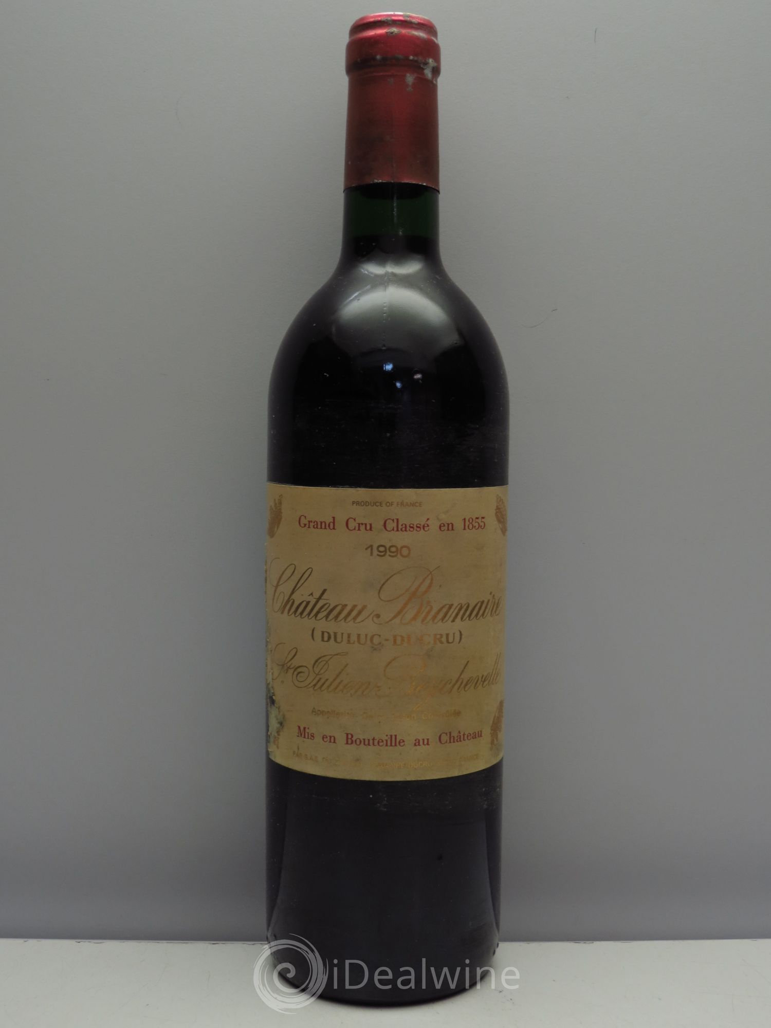 Château Branaire Ducru 4ème Grand Cru Classé 1990 - Lot de 1 bouteille - 0