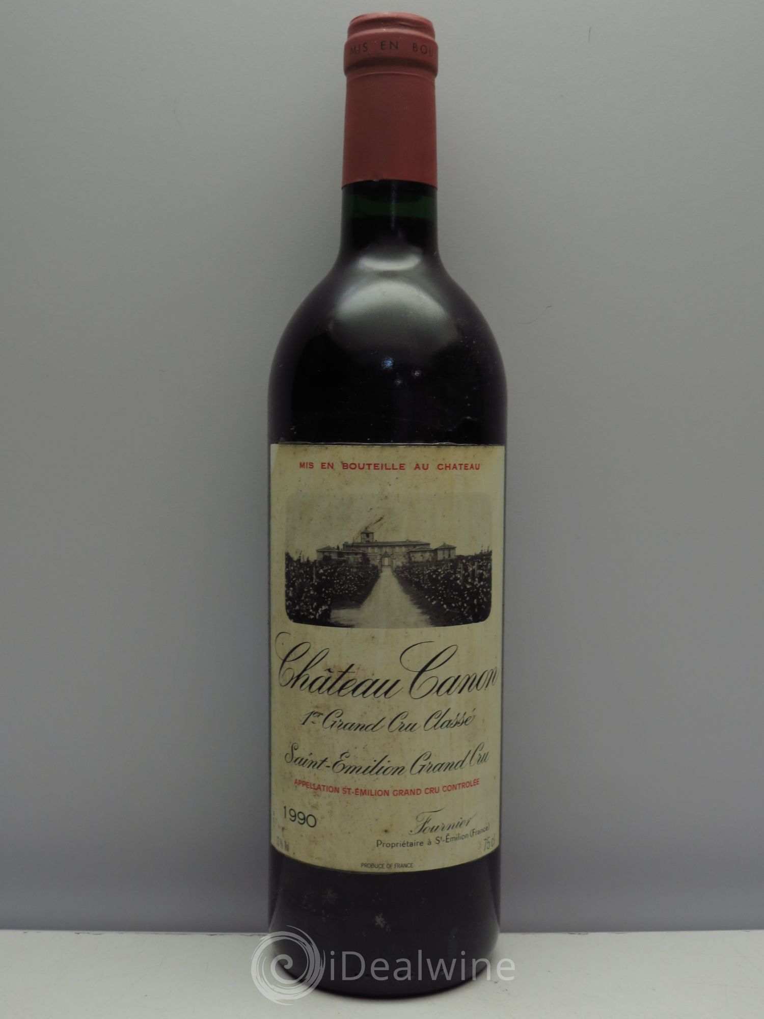 Château Canon 1er Grand Cru Classé B 1990 - Lot de 1 bouteille - 0