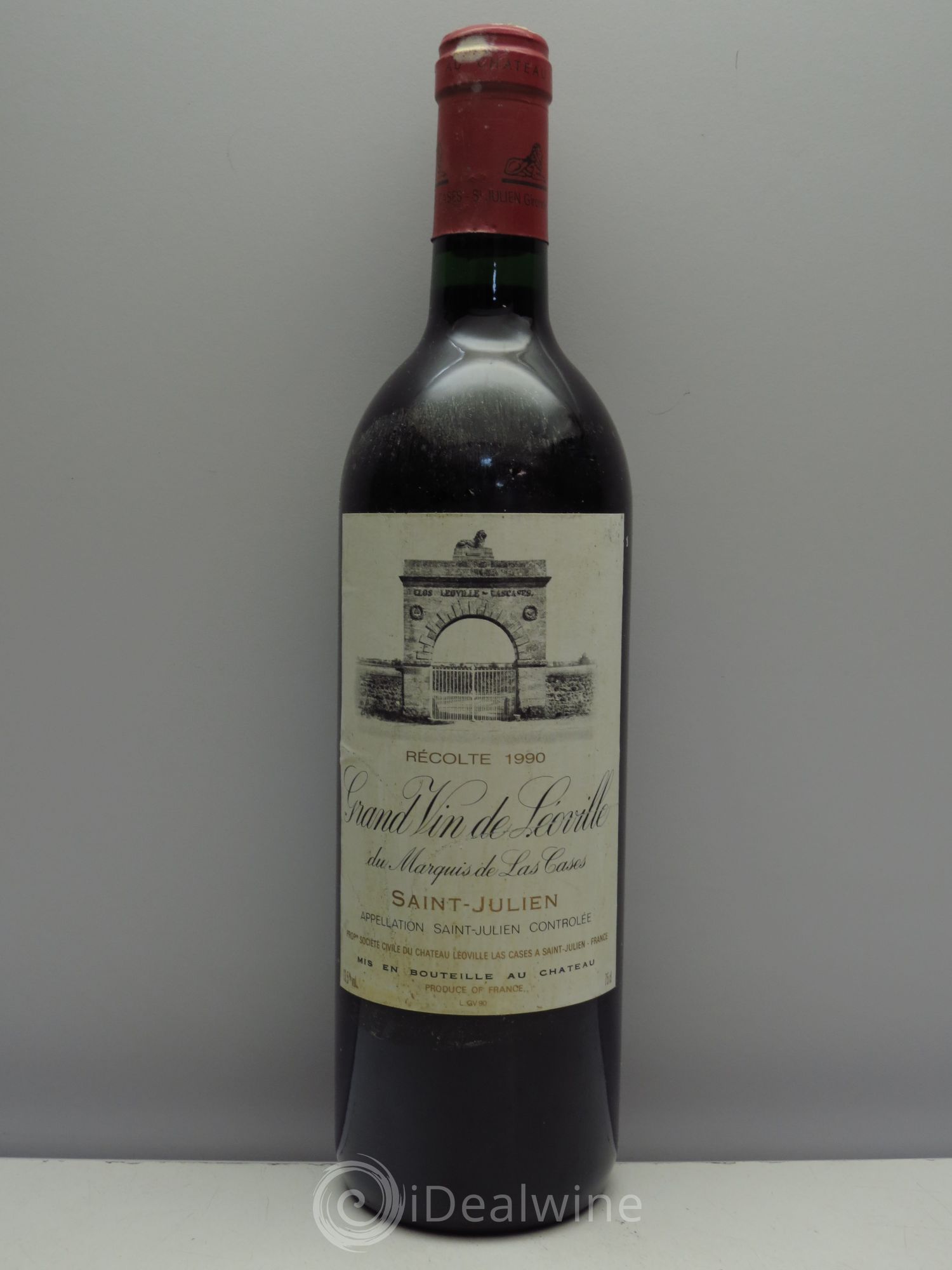Château Léoville Las Cases 2ème Grand Cru Classé 1990 - Lot de 1 bouteille - 0