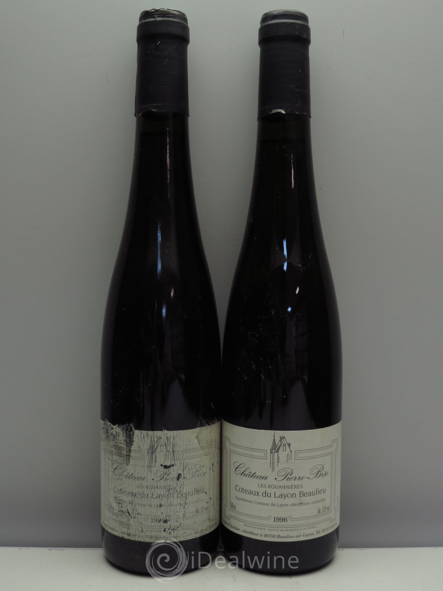 Coteaux du Layon Beaulieu Les Rouannières Domaine Pierre Bise (50cl) 1996 - Lotto di 2 bottiglie - 0