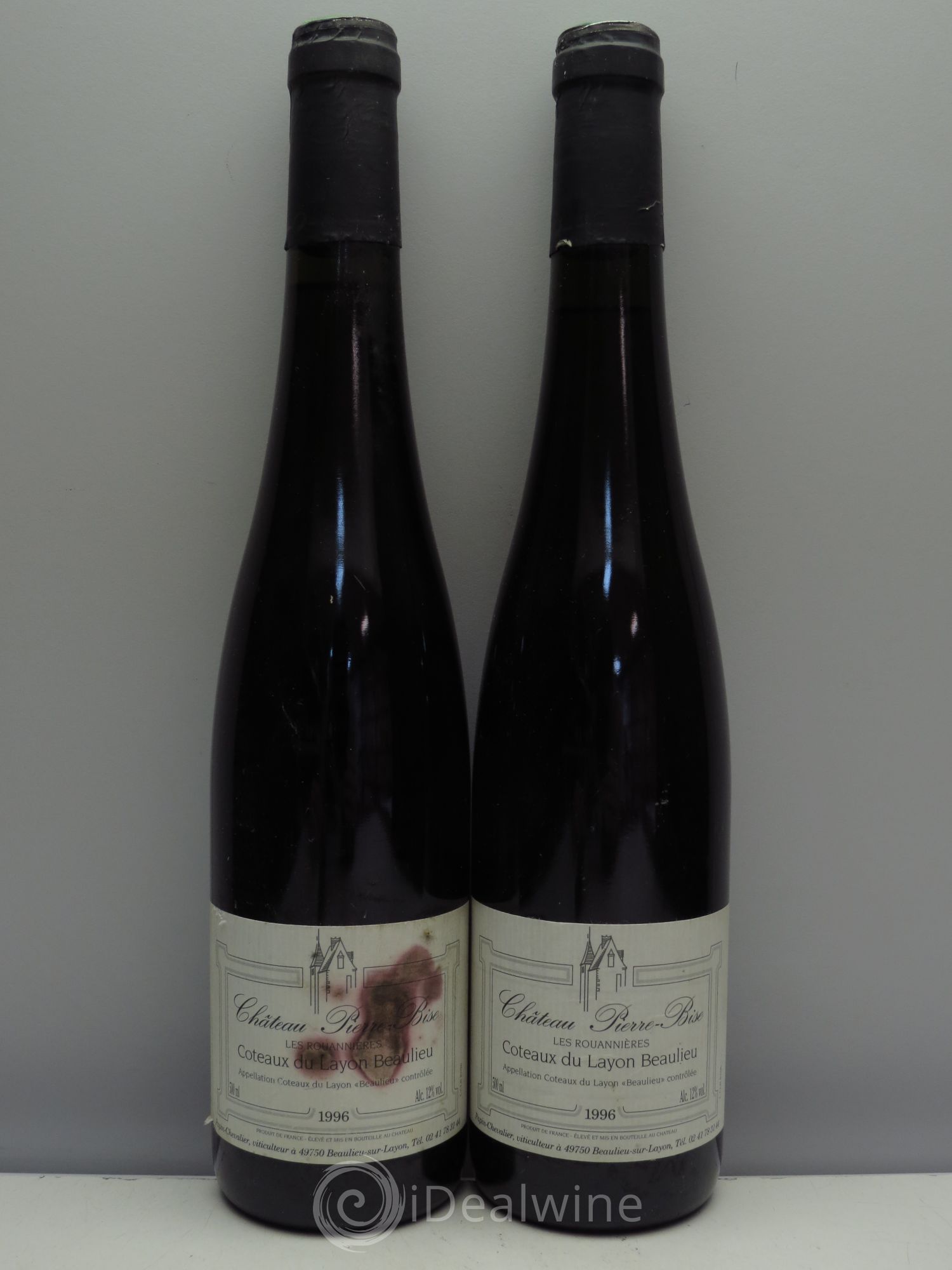 Coteaux du Layon Beaulieu Les Rouannières Domaine Pierre Bise (50cl) 1996 - Lotto di 2 bottiglie - 0
