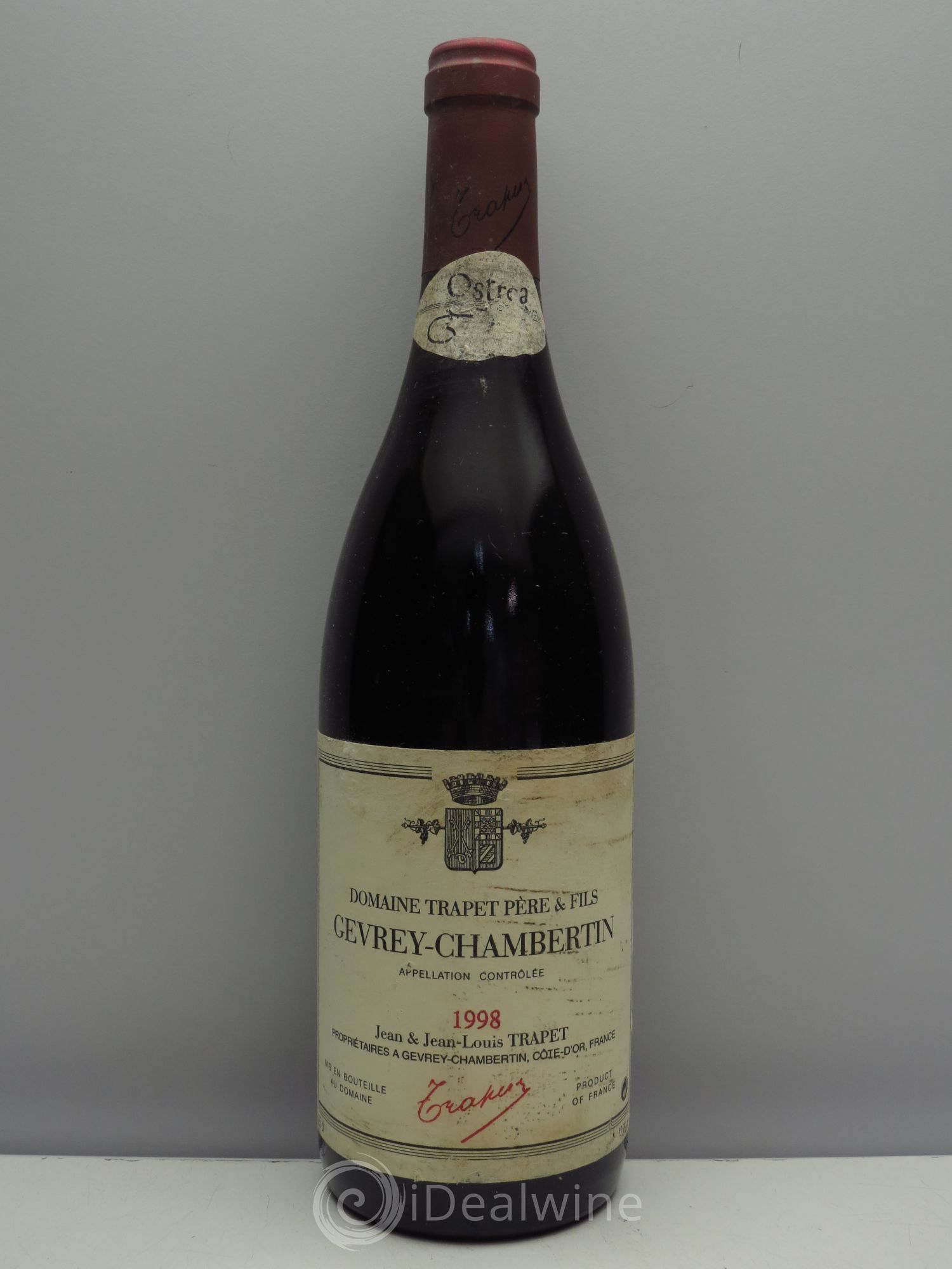 Gevrey-Chambertin Ostrea Domaine Trapet 1998 - Lot de 1 bouteille - 0