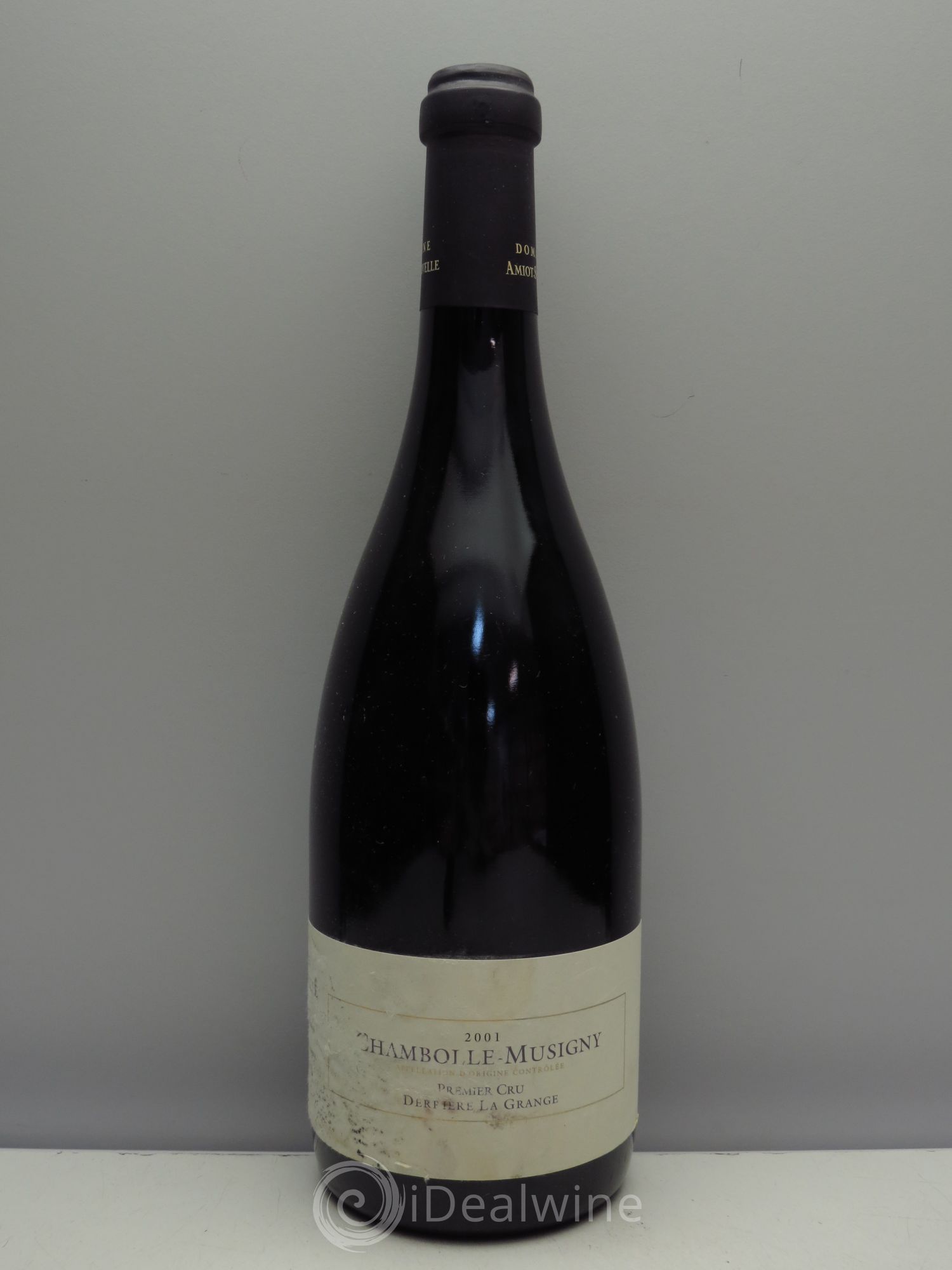 Chambolle-Musigny 1er Cru Derrière la Grange Amiot-Servelle 2001 - Lot de 1 bouteille - 0