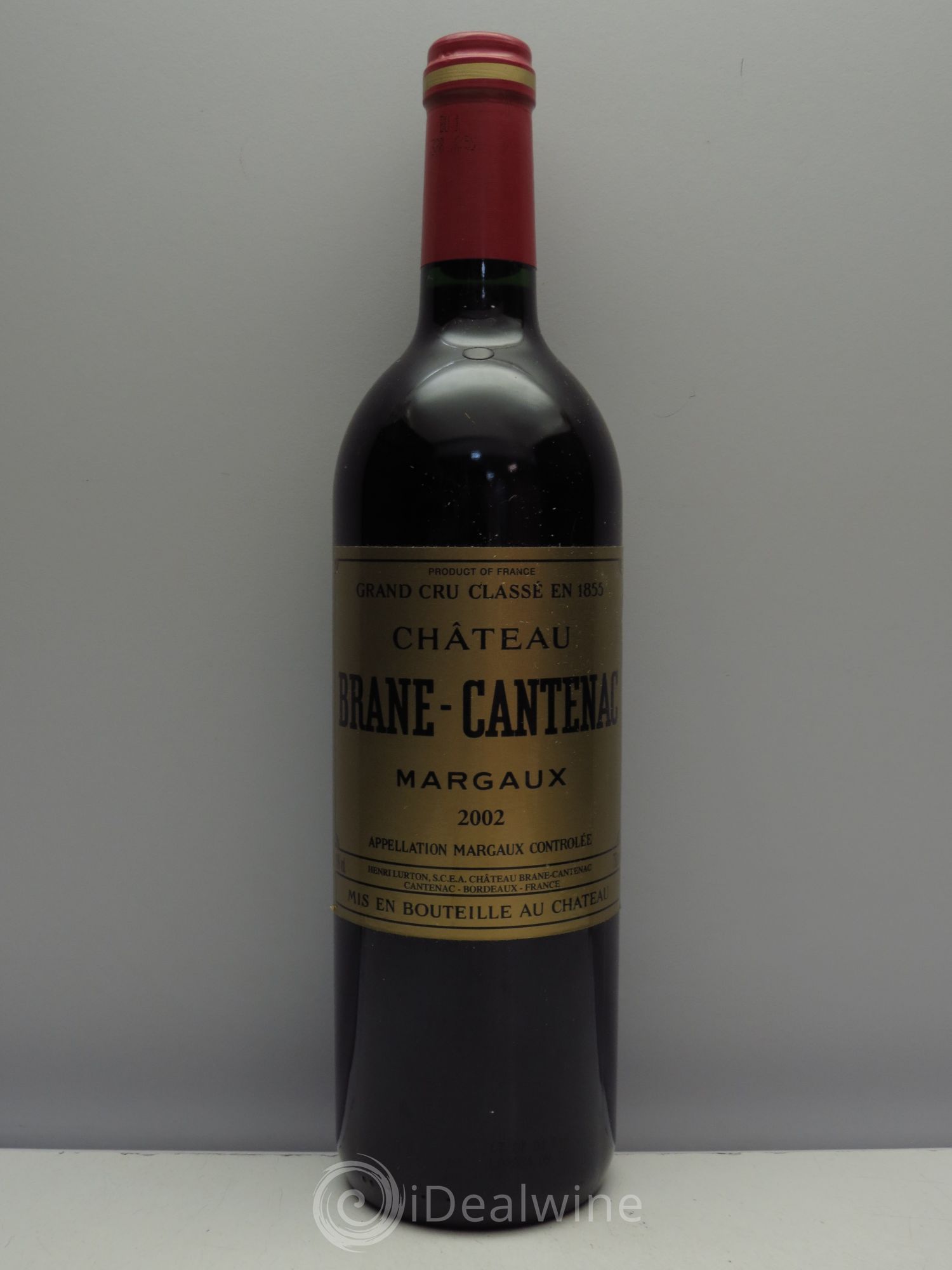 Château Brane Cantenac 2ème Grand Cru Classé 2002 - Lot de 1 bouteille - 0