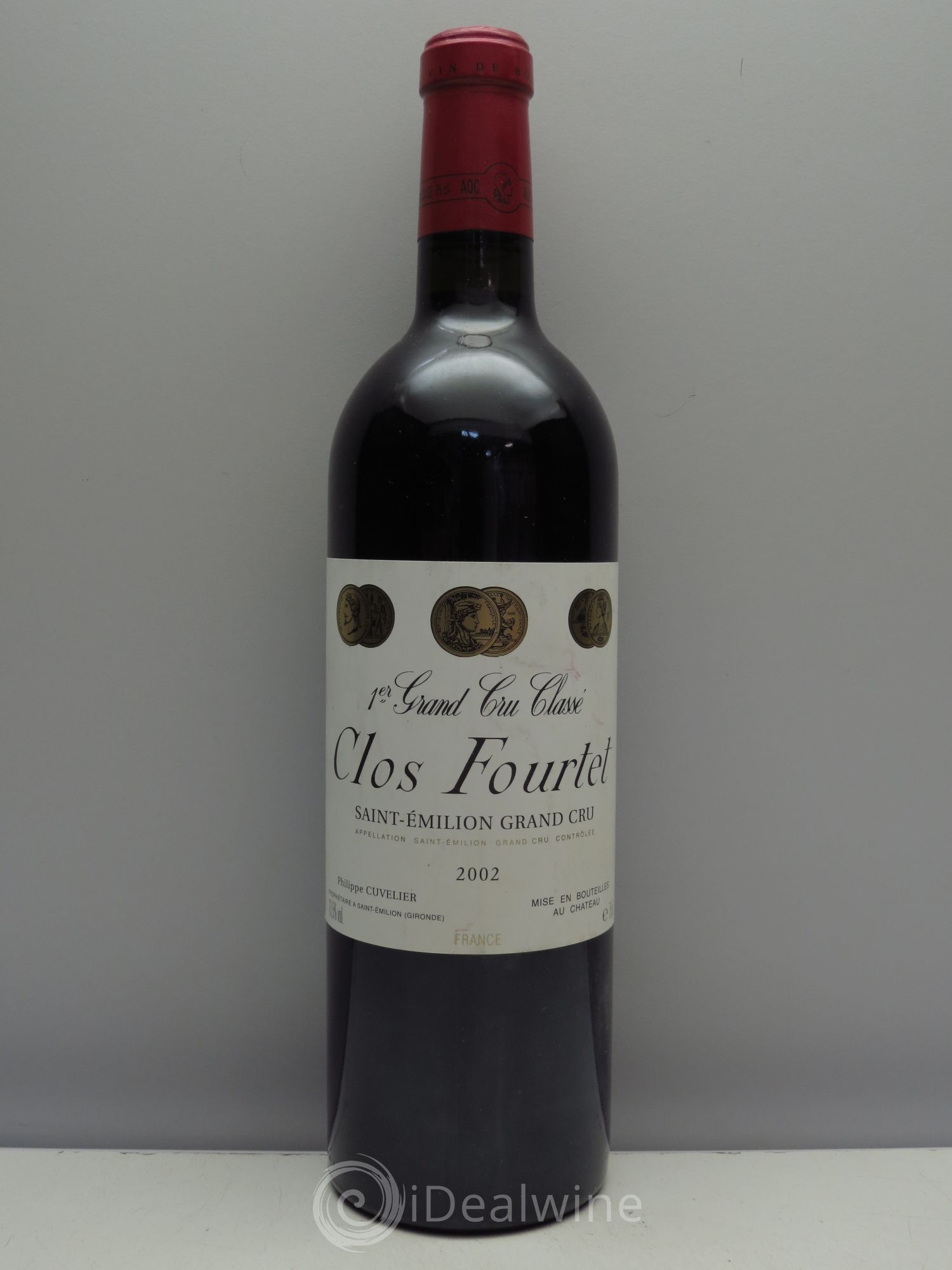 Clos Fourtet 1er Grand Cru Classé B 2002 - Lot de 1 bouteille - 0