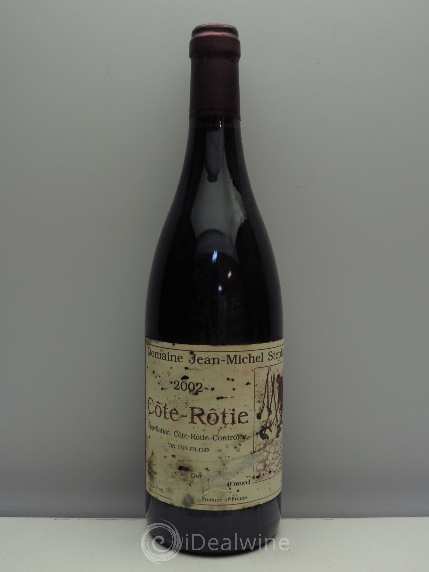 Côte-Rôtie Jean-Michel Stephan 2002 - Lot de 1 bouteille - 0