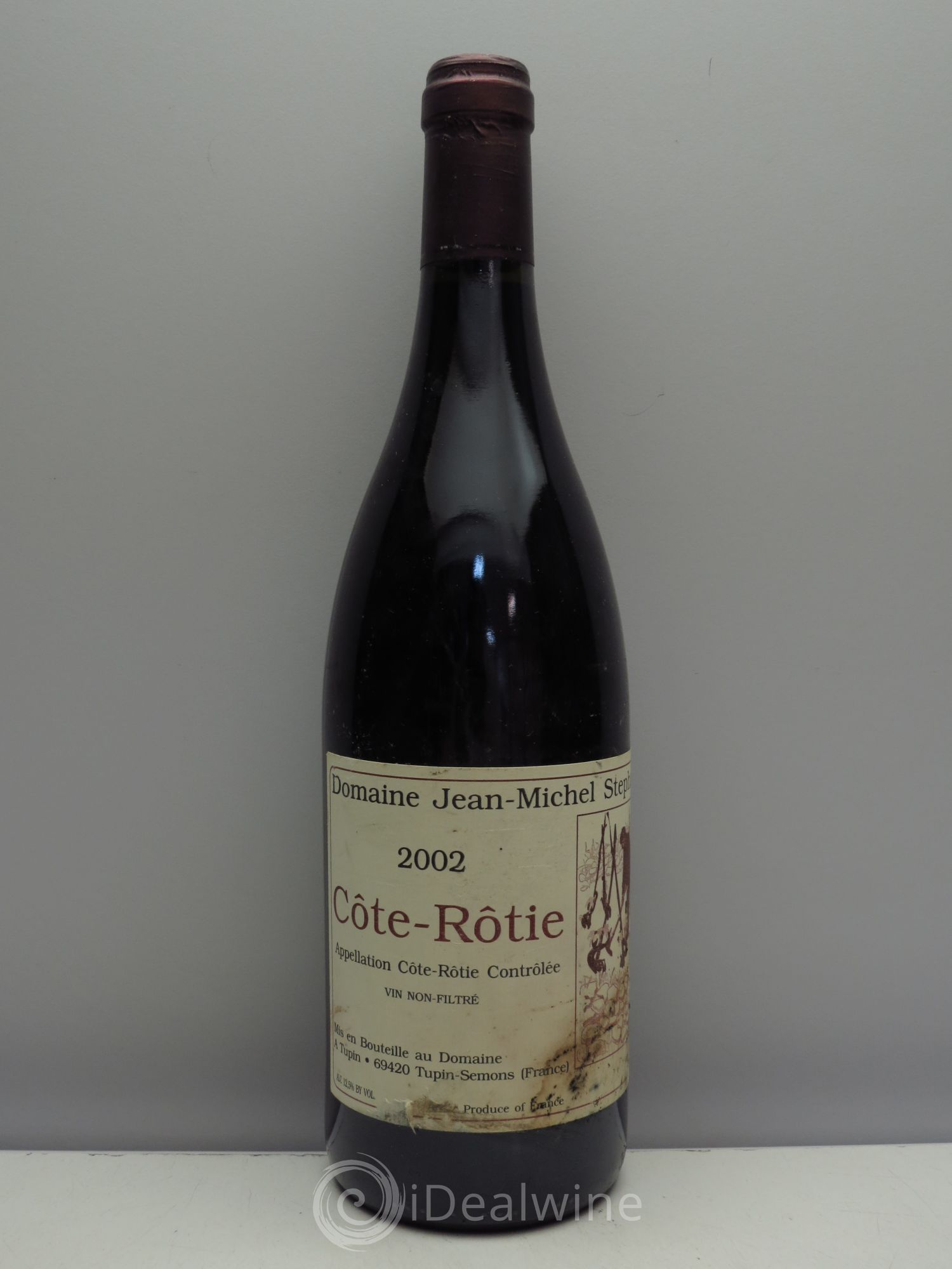 Côte-Rôtie Jean-Michel Stephan 2002 - Lot de 1 bouteille - 0
