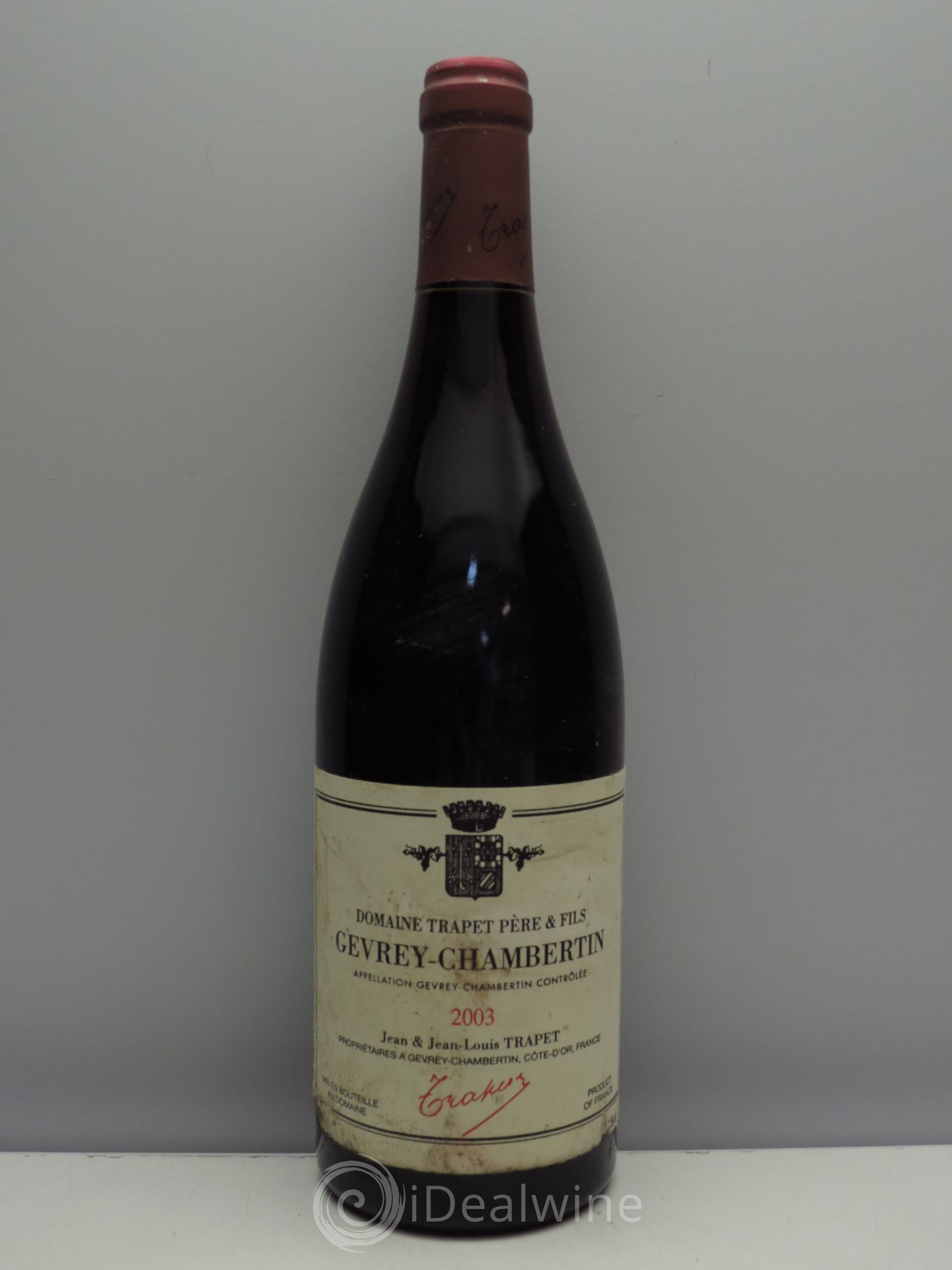 Gevrey-Chambertin 2003 - Posten von 1 Flasche - 0