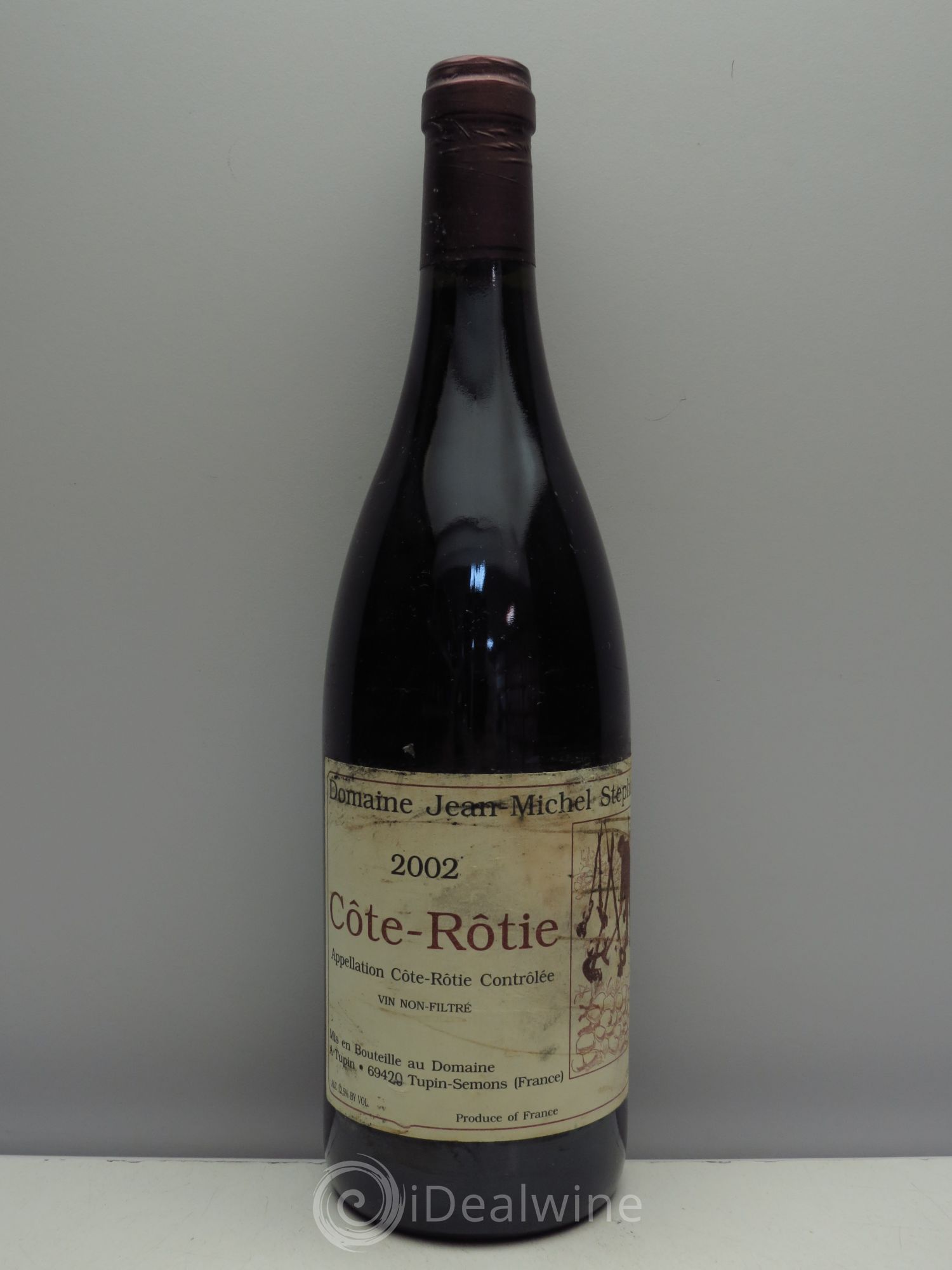 Côte-Rôtie Jean-Michel Stephan 2002 - Lot de 1 bouteille - 0