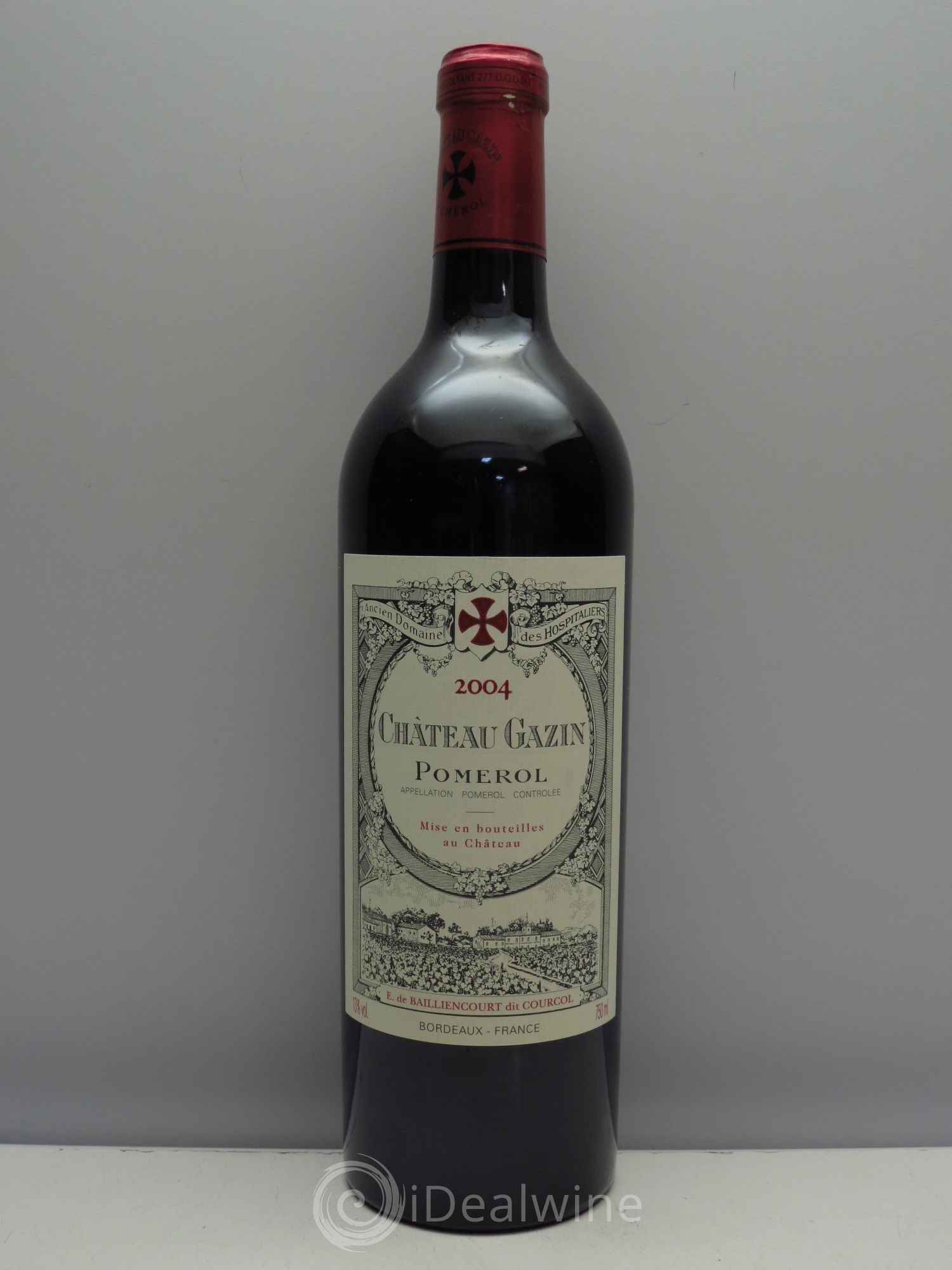 Château Gazin 2004 - Lot de 1 bouteille - 0