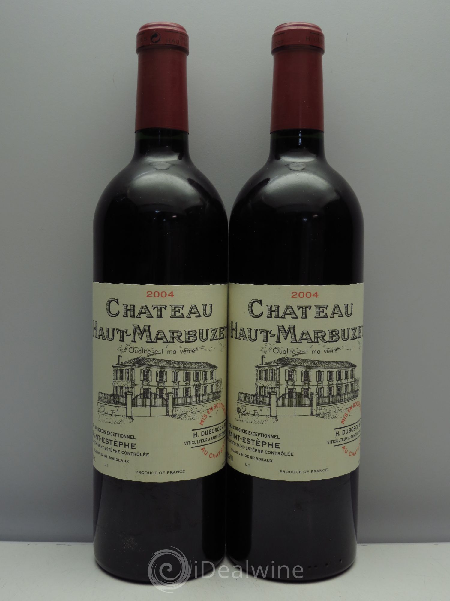 Château Haut Marbuzet 2004 - Lot de 2 bouteilles - 0