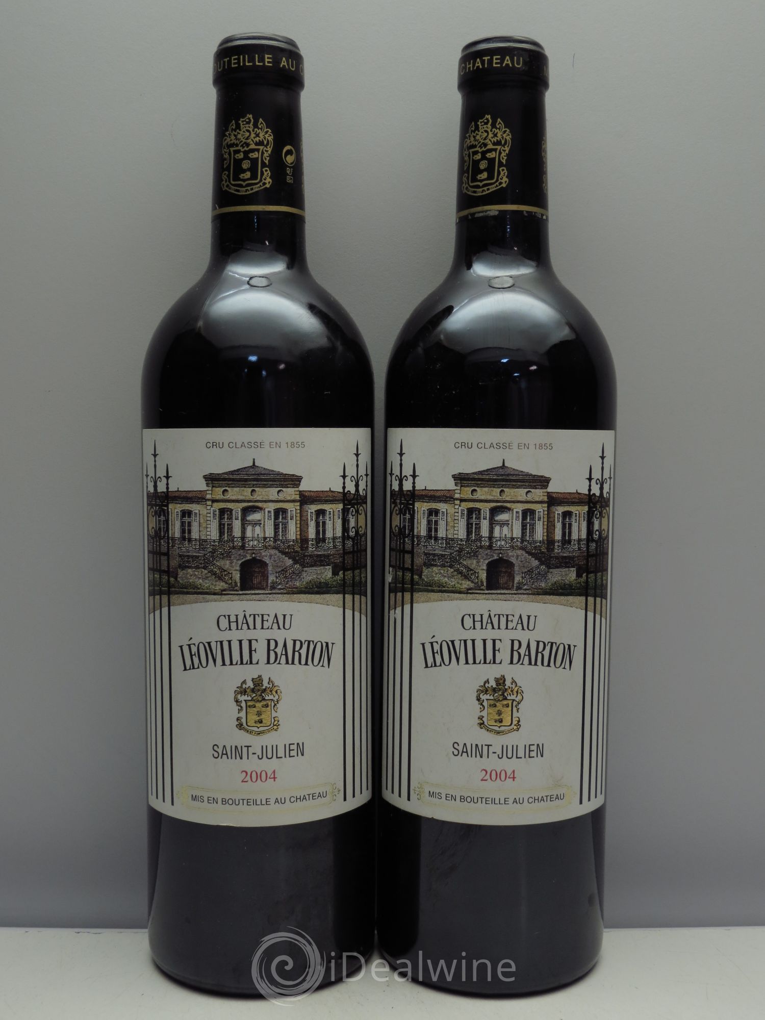 Château Léoville Barton 2ème Grand Cru Classé 2004 - Lot de 2 bouteilles - 0