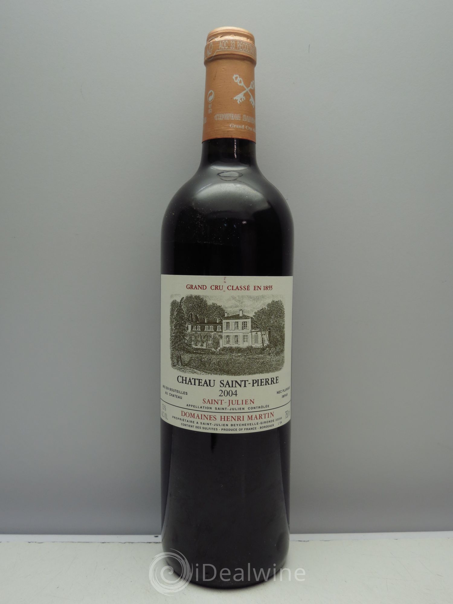 Château Saint-Pierre 4ème Grand Cru Classé 2004 - Lot de 1 bouteille - 0