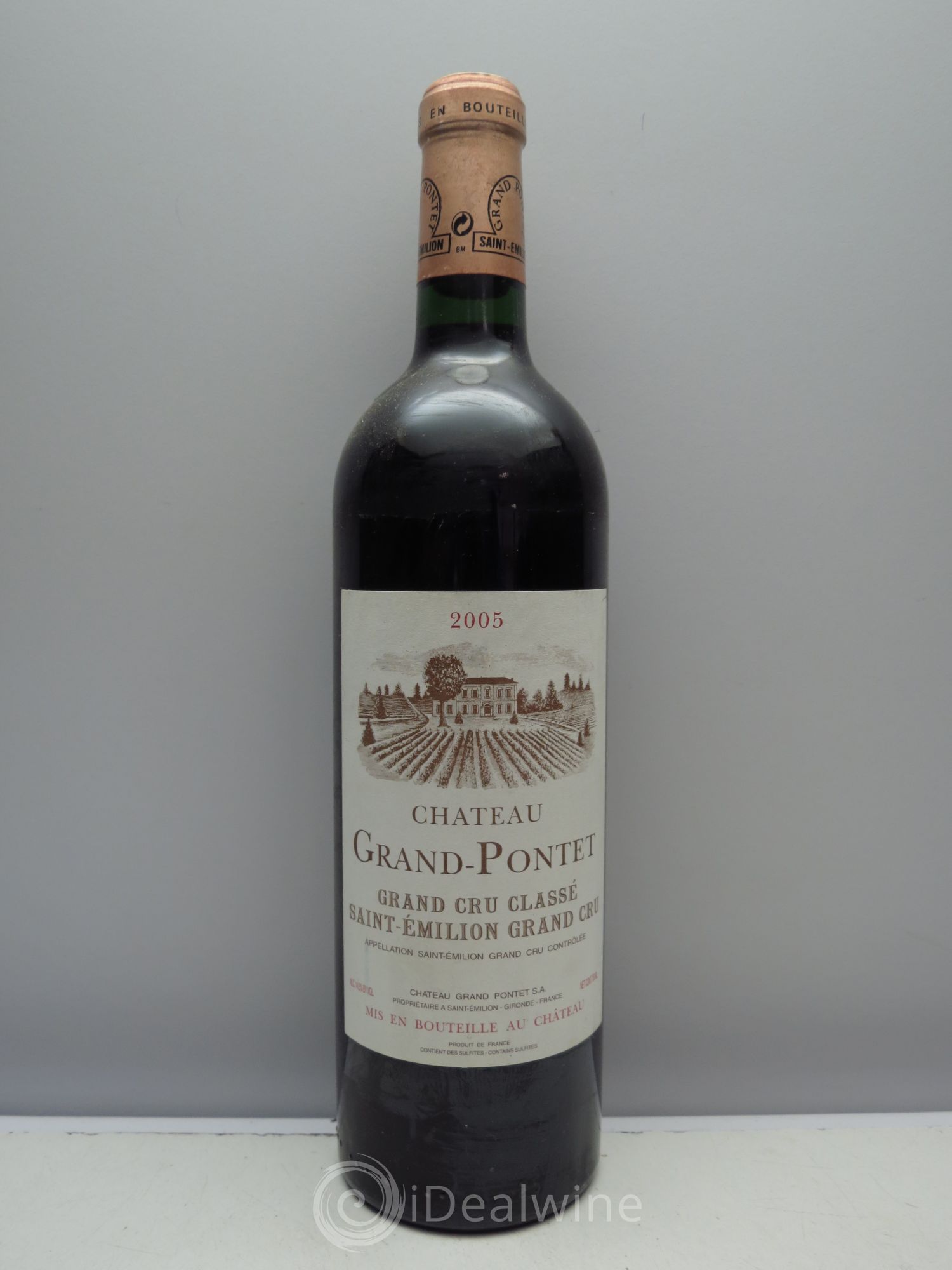 Château Grand Pontet Grand Cru Classé 2005 - Lot de 1 bouteille - 0