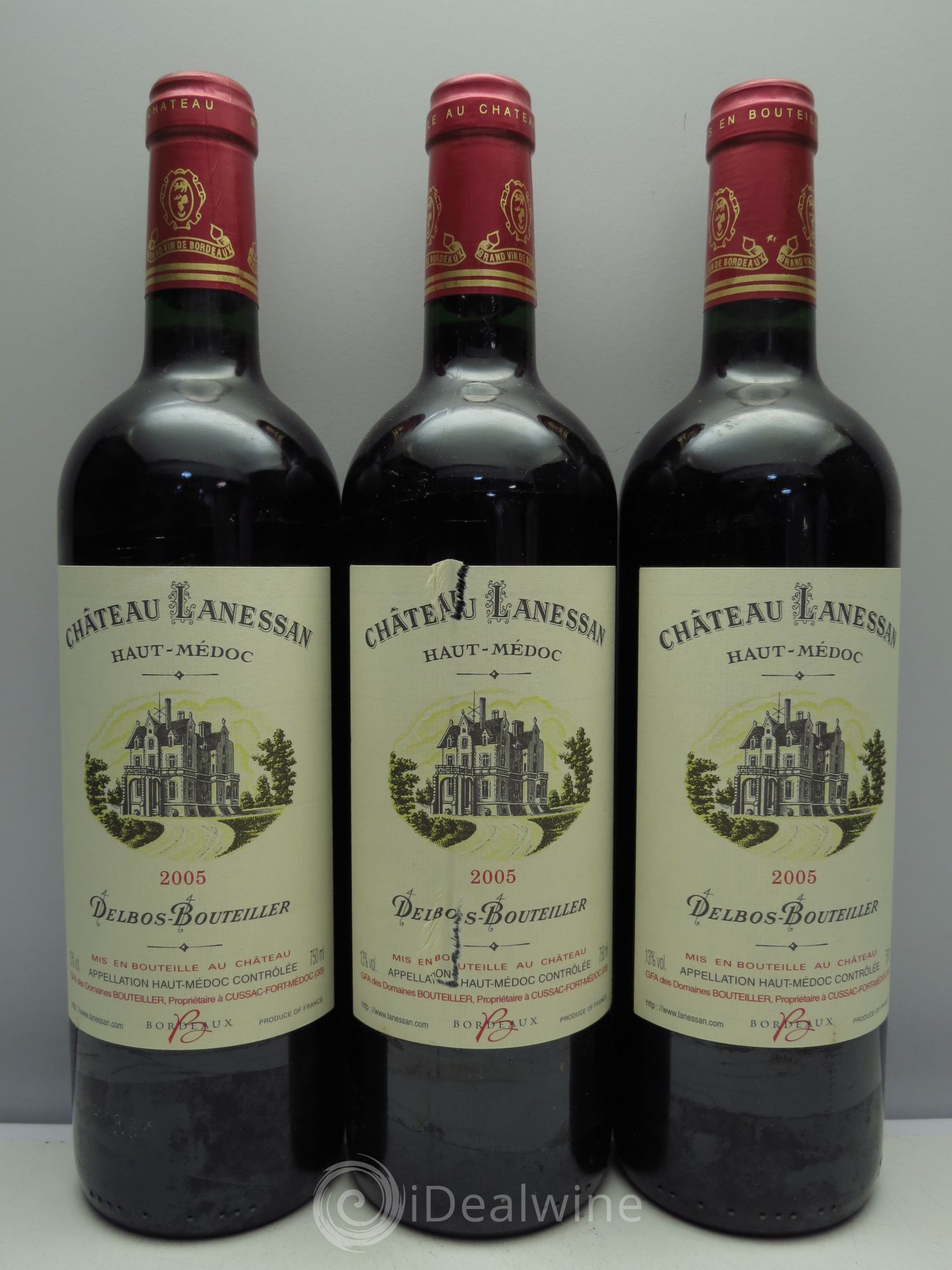 Château Lanessan Cru Bourgeois 2005 - Lot de 3 bouteilles - 0