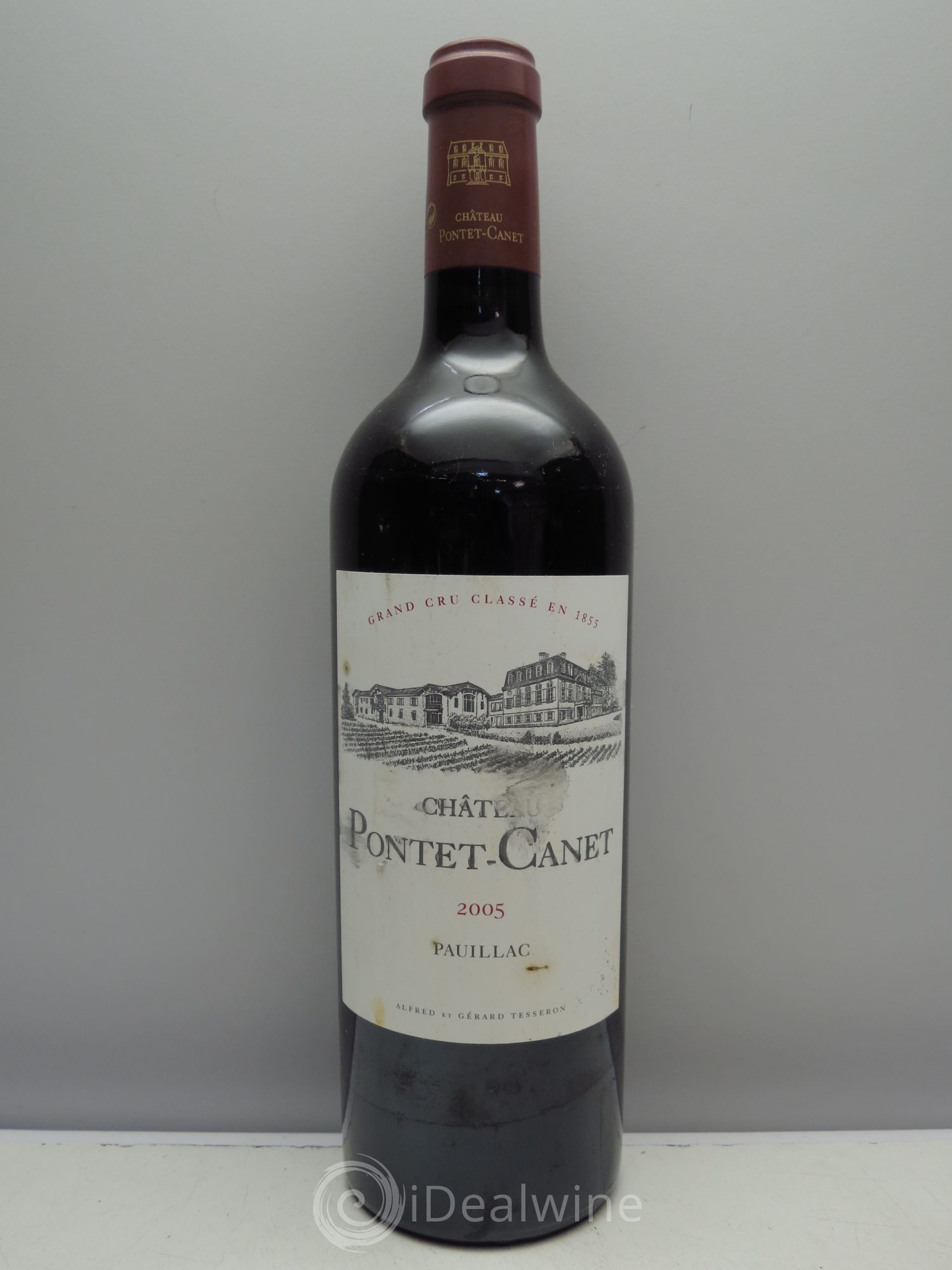 Château Pontet Canet 5ème Grand Cru Classé 2005 - Lot de 1 bouteille - 0
