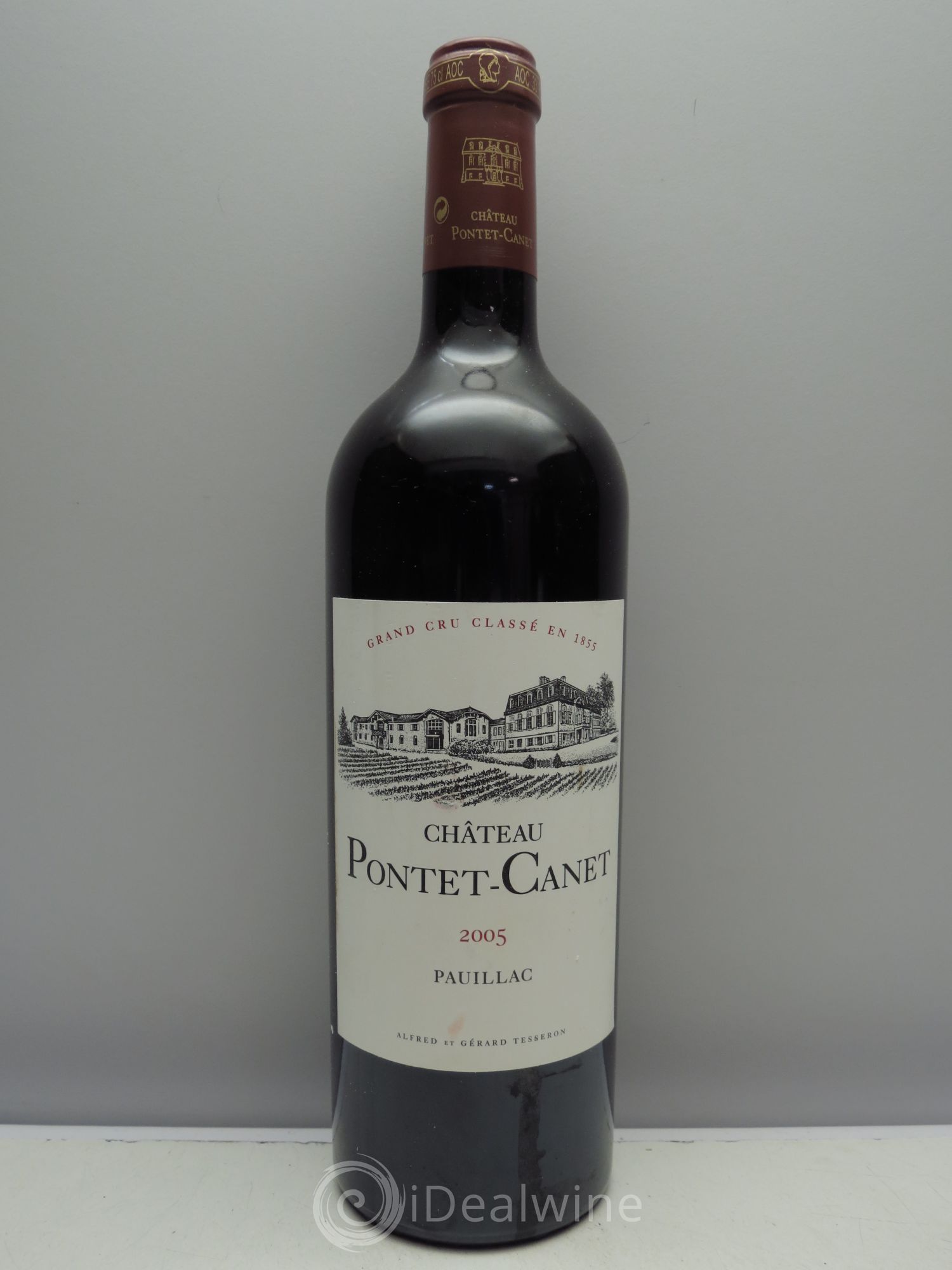 Château Pontet Canet 5ème Grand Cru Classé 2005 - Lot de 1 bouteille - 0