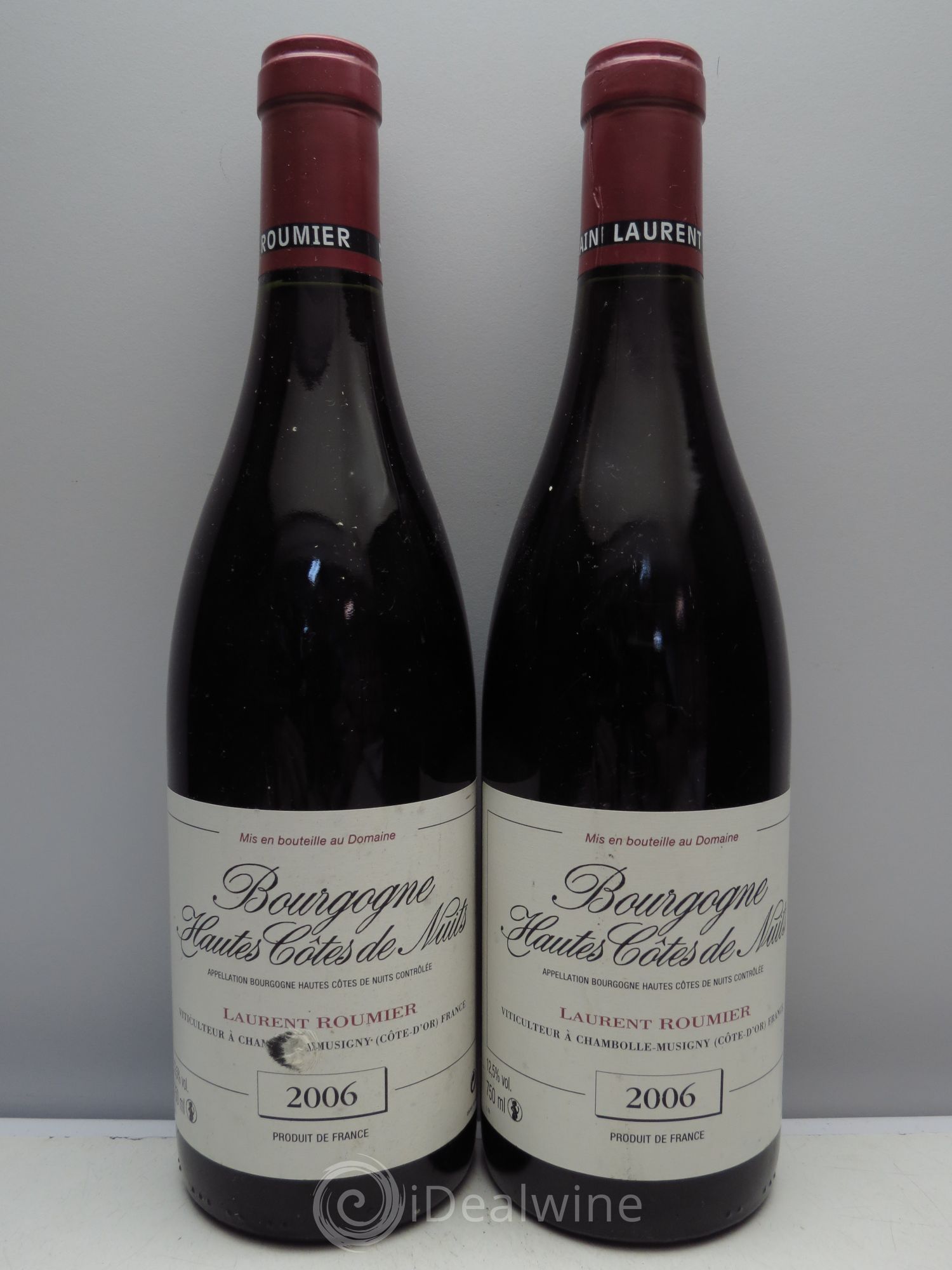 Hautes-Côtes de Nuits Laurent Roumier 2006 - Lot de 2 bouteilles - 0