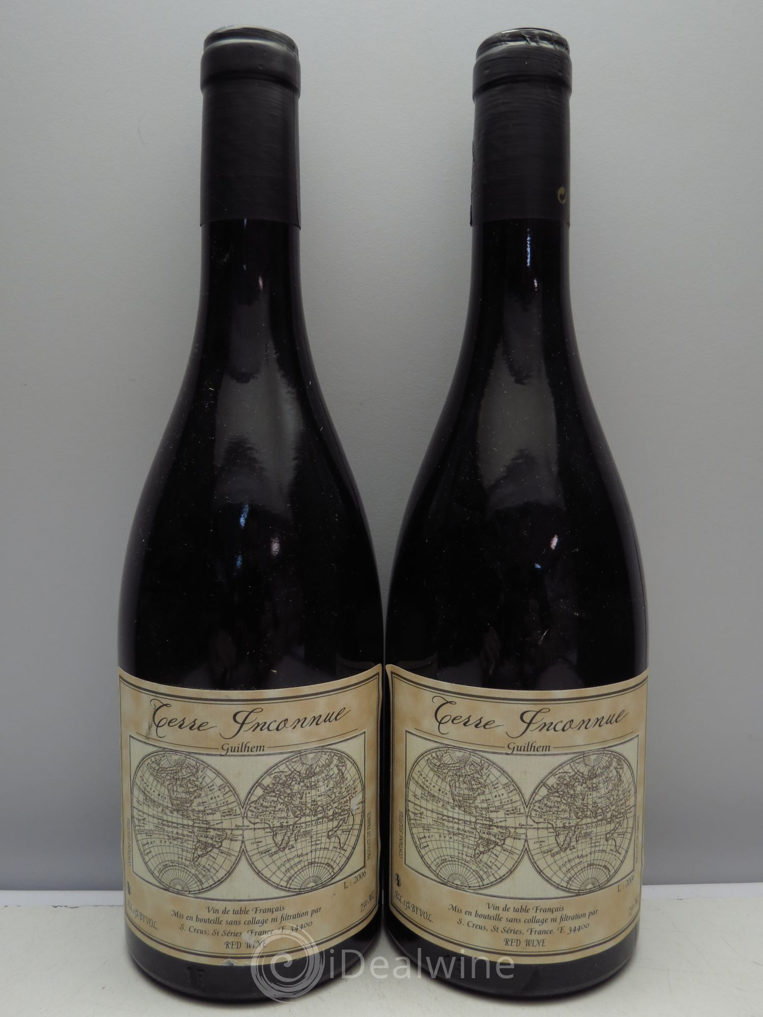 Vin de France Domaine Terre Inconnue Guilhem 2006 - Posten von 2 Flaschen - 0