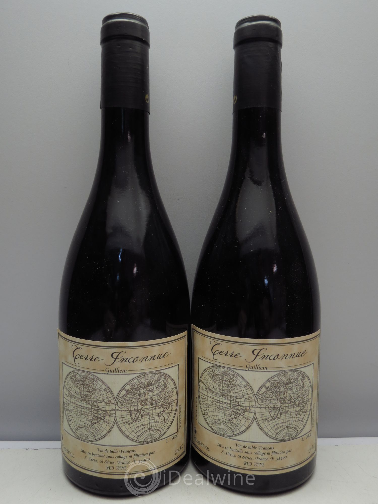 Vin de France Domaine Terre Inconnue Guilhem 2006 - Posten von 2 Flaschen - 0