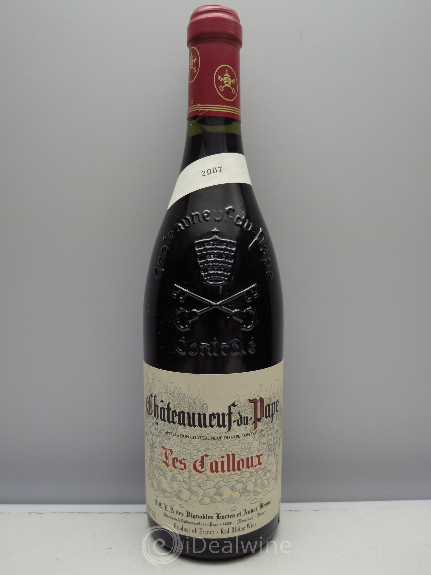 Châteauneuf-du-Pape Les Cailloux A.Brunel 2007 - Posten von 1 Flasche - 0