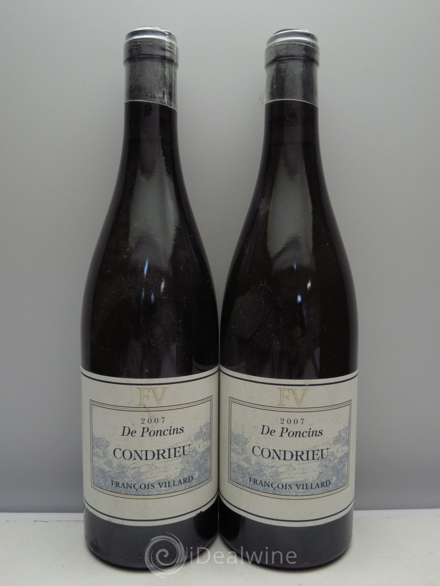 Condrieu De Poncins 2007 - Posten von 2 Flaschen - 0