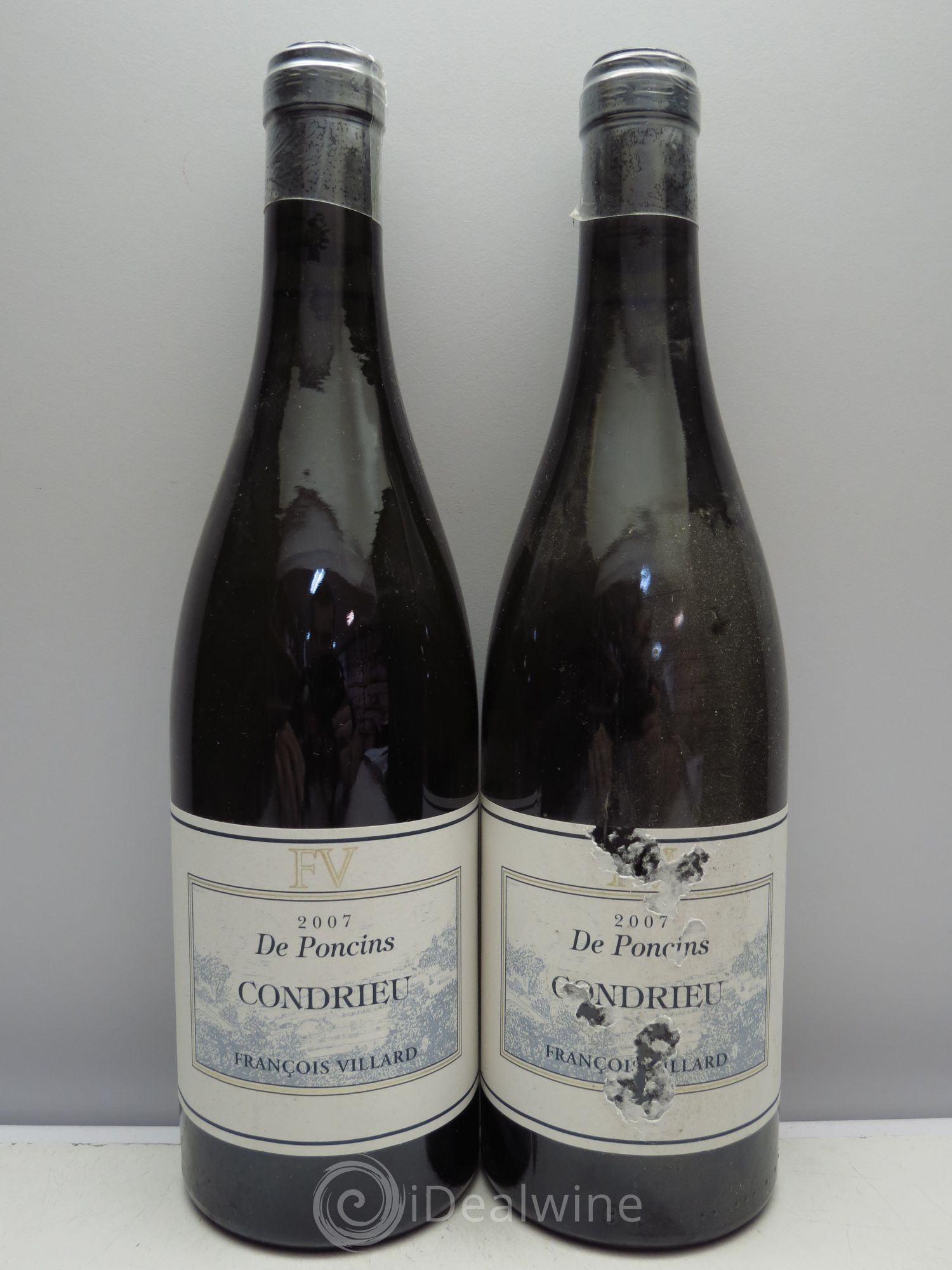 Condrieu De Poncins 2007 - Posten von 2 Flaschen - 0