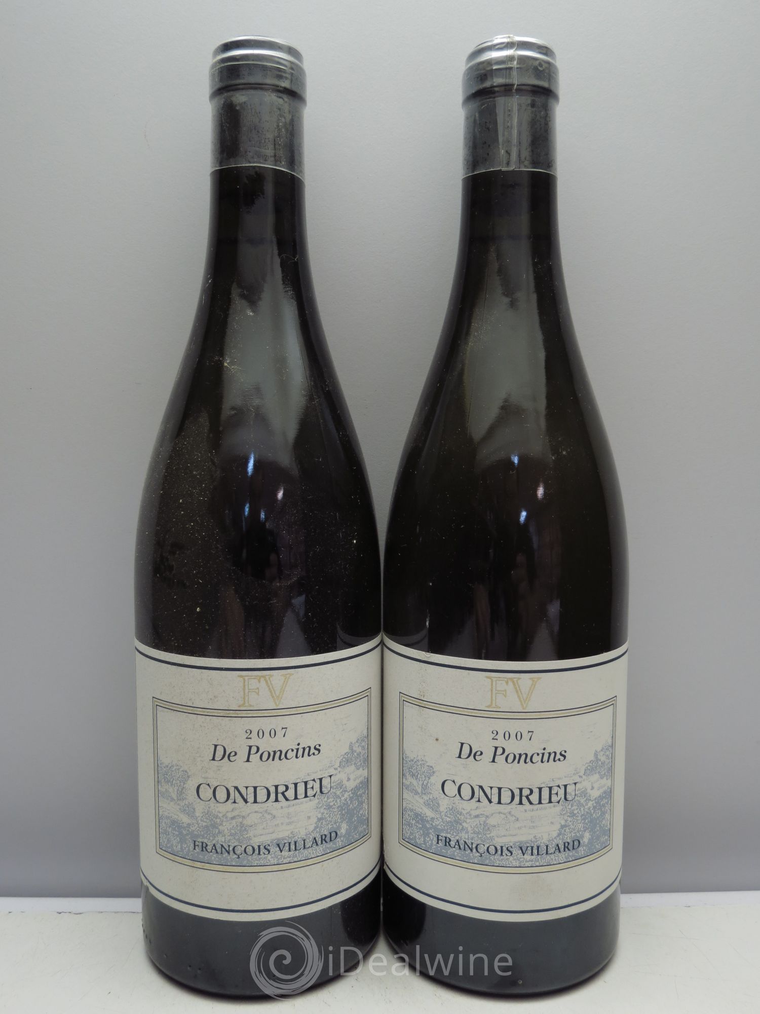 Condrieu De Poncins 2007 - Posten von 2 Flaschen - 0