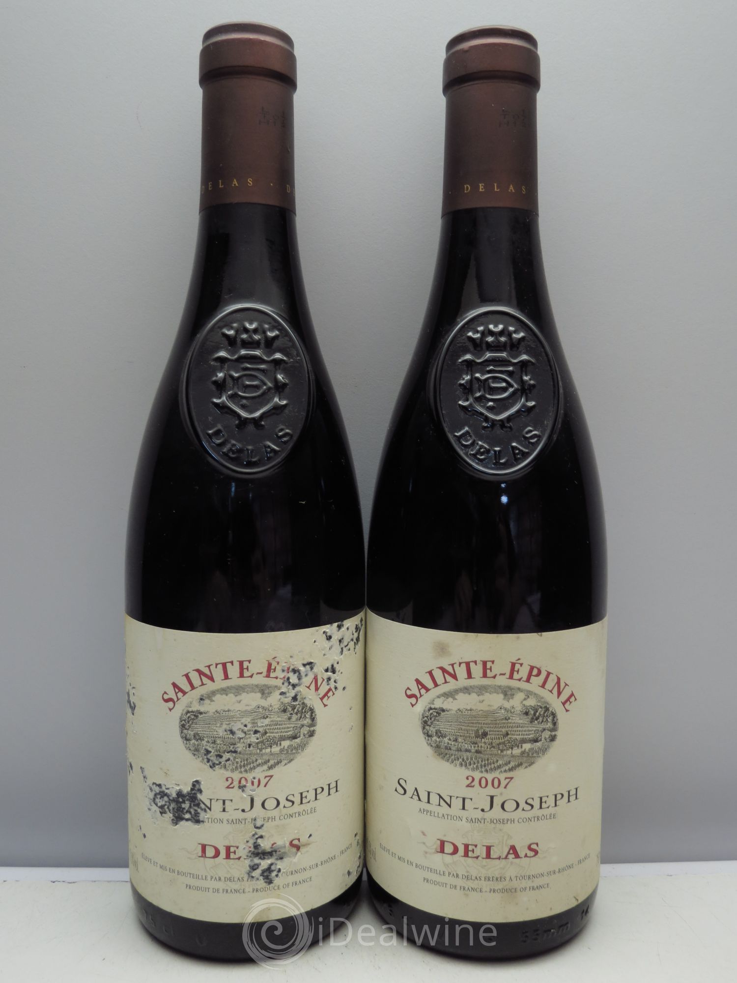 Saint-Joseph Sainte-Epine Delas Frères 2007 - Lot de 2 bouteilles - 0